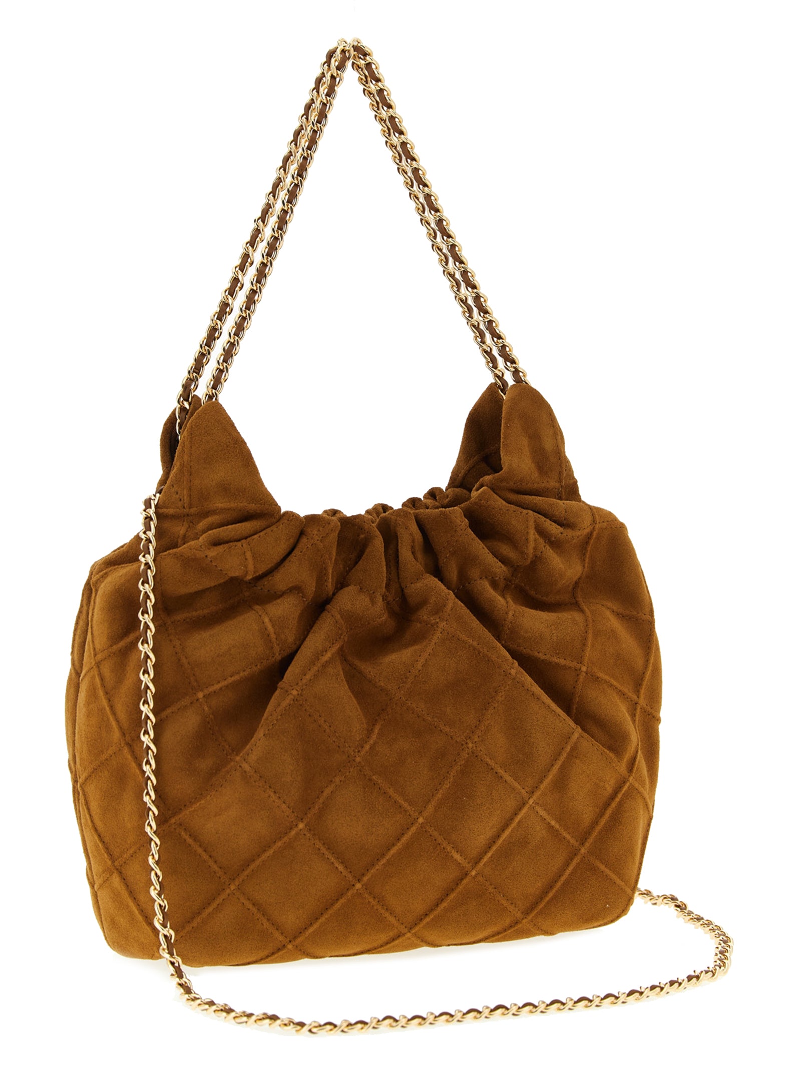 Brown Bovine Leather Handbag