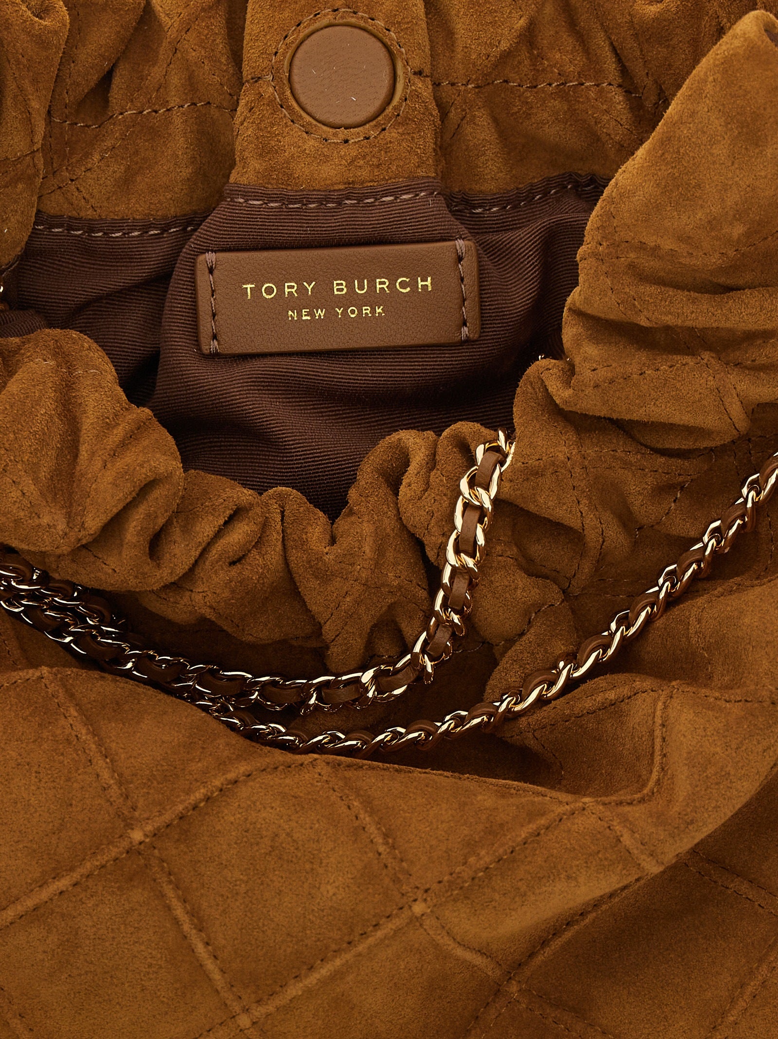 Brown Bovine Leather Handbag