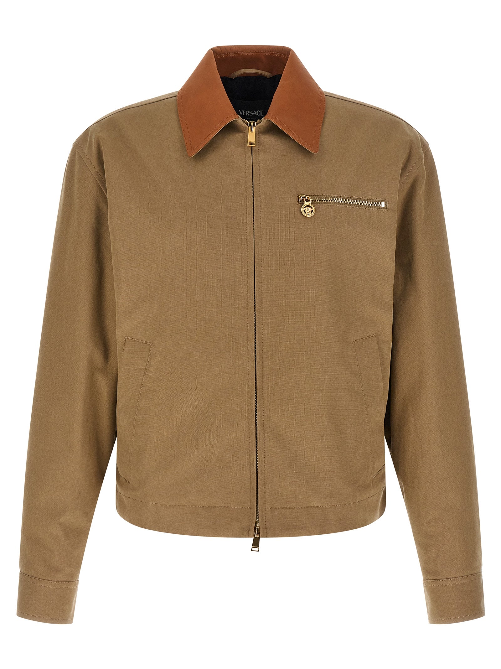 Beige Cotton Jacket