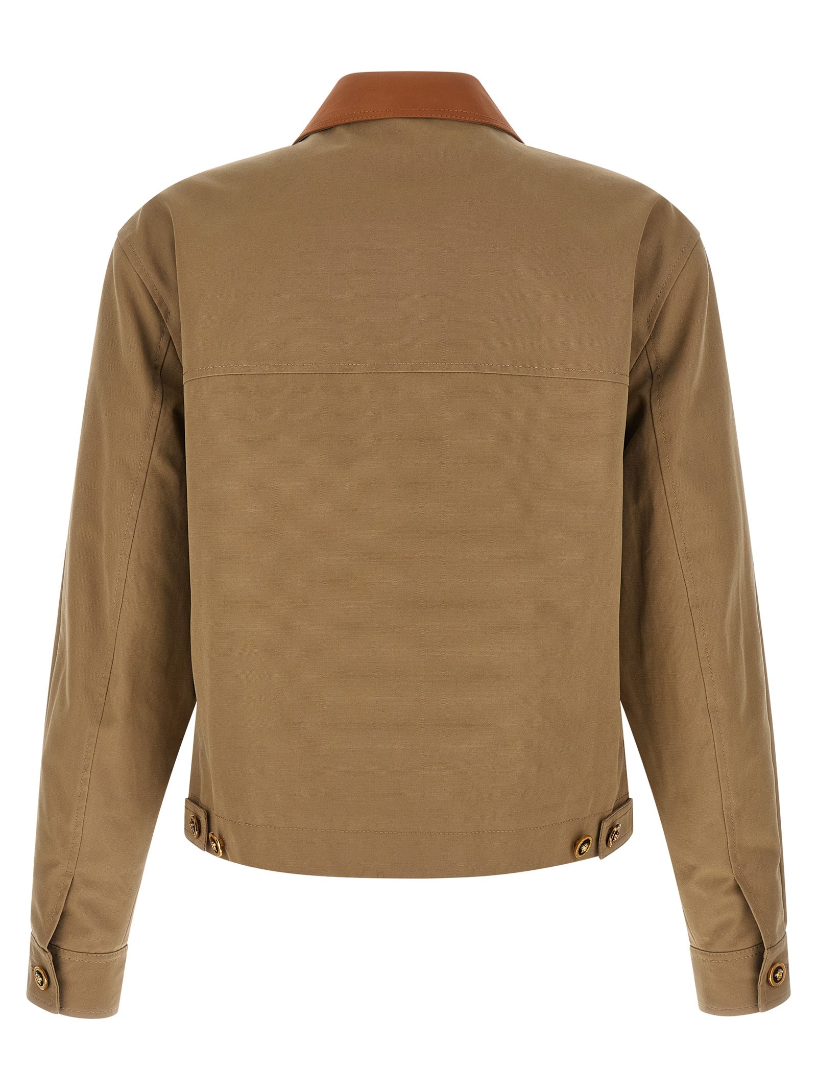 Beige Cotton Jacket