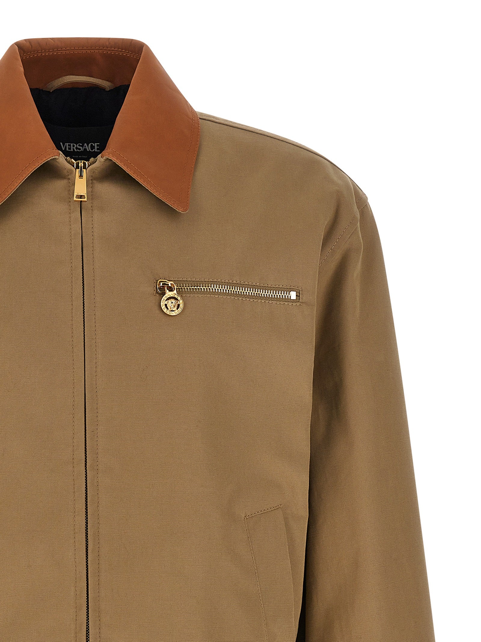 Beige Cotton Jacket