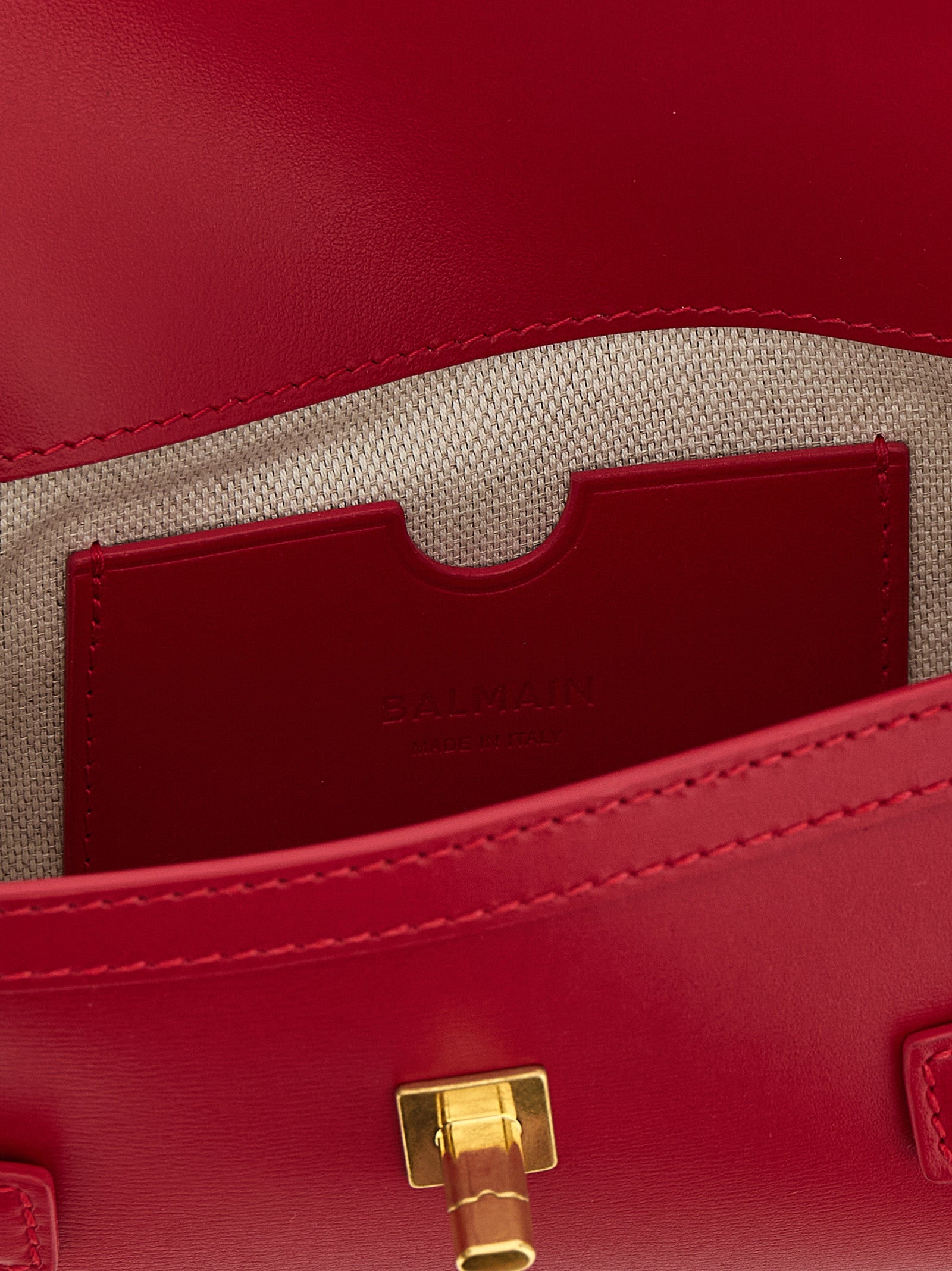 Fuchsia Calfskin Clutch Bag