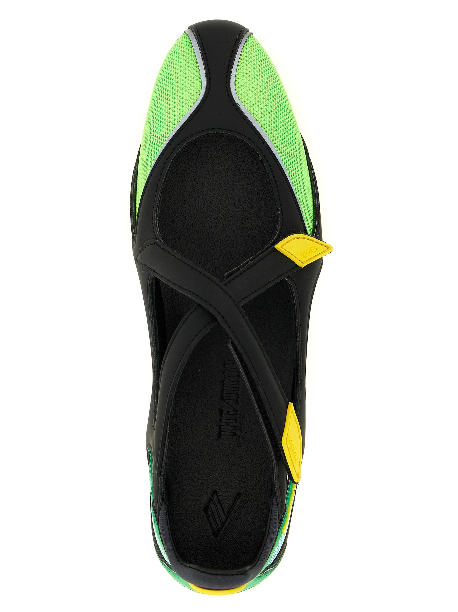 Bicolor Polyethylene Ballet Flats