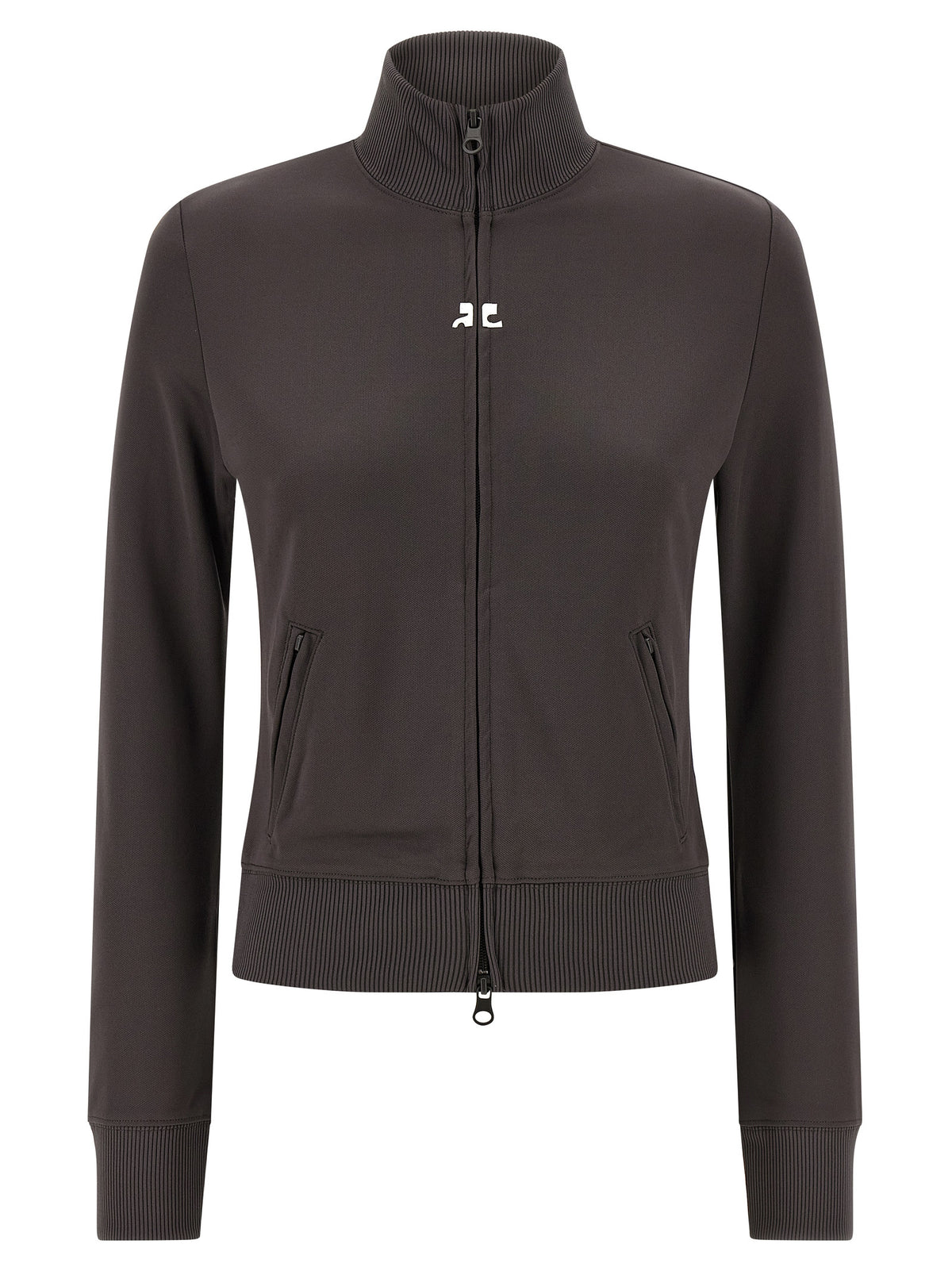 Gray Polyester Sweatshirt