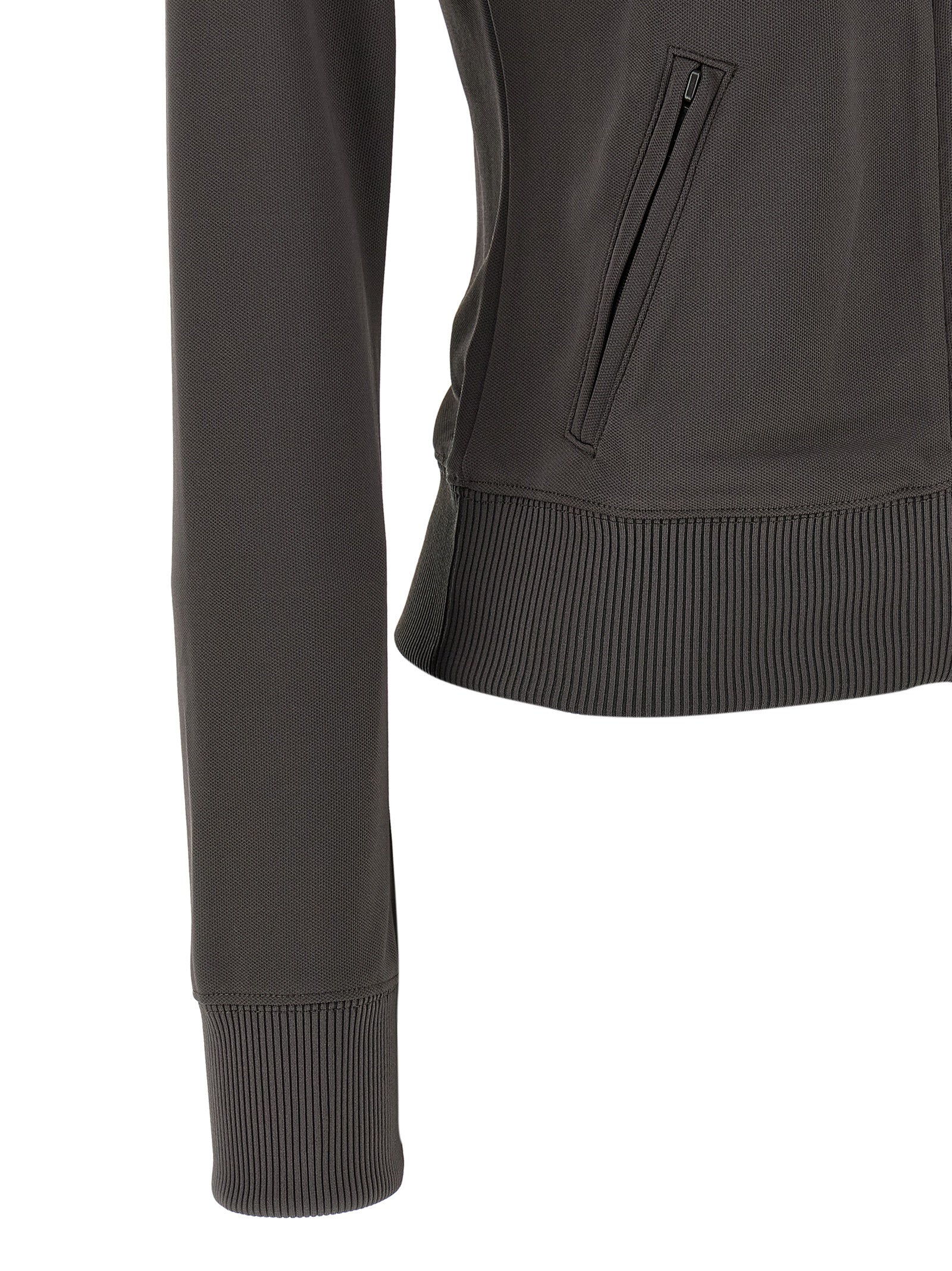 Gray Polyester Sweatshirt