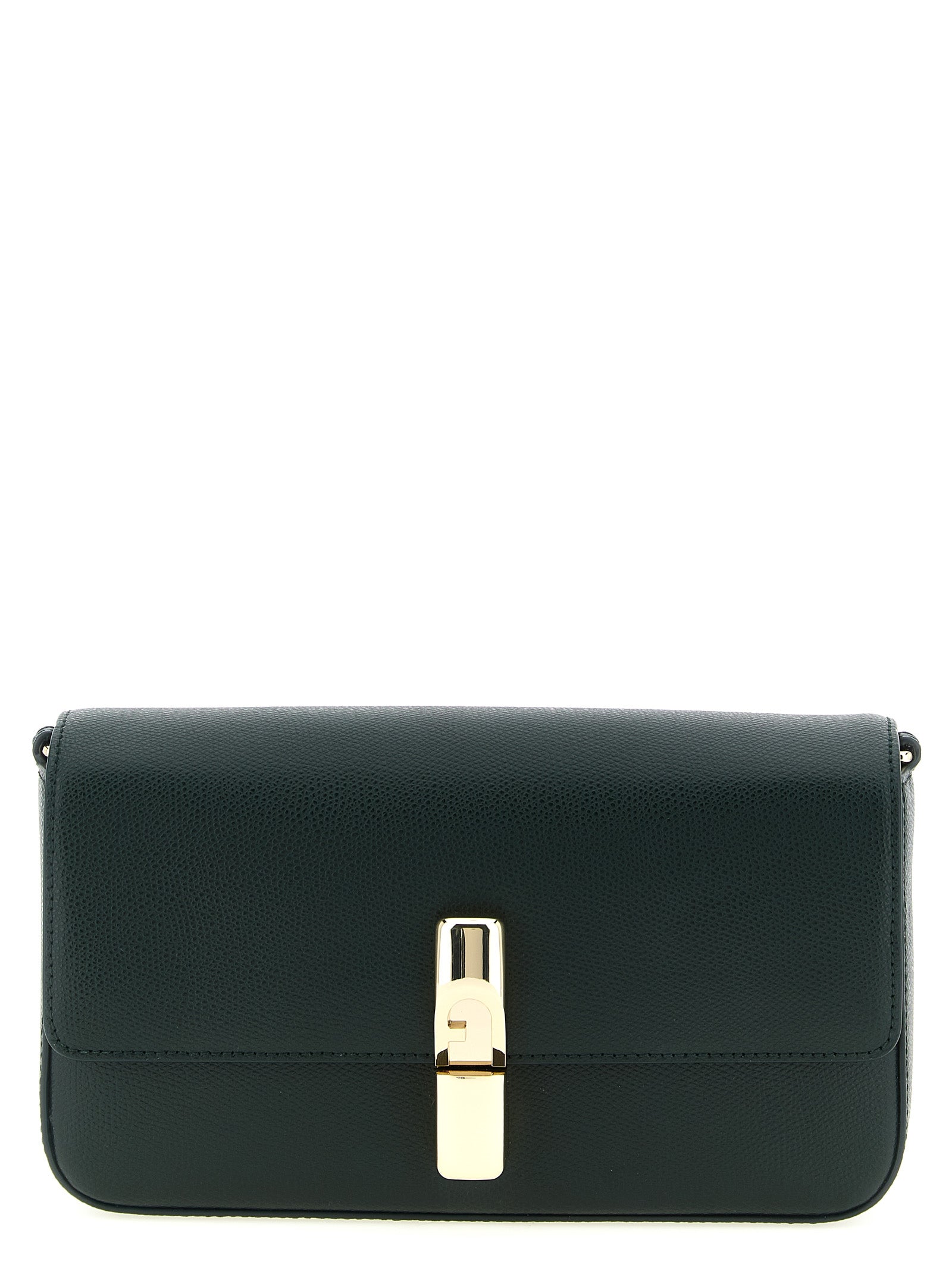 Bicolor Calfskin Crossbody Bag