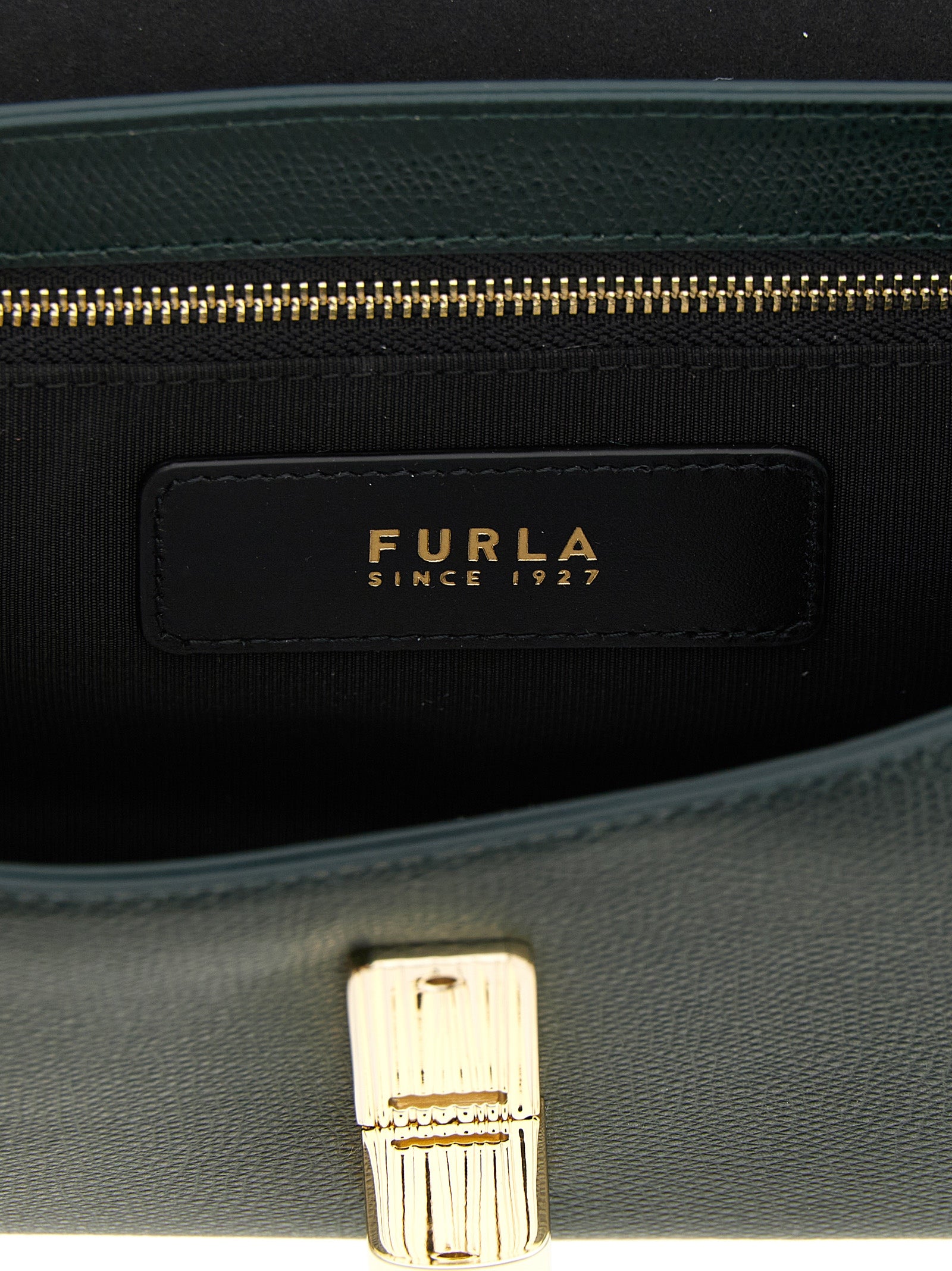 Bicolor Calfskin Crossbody Bag