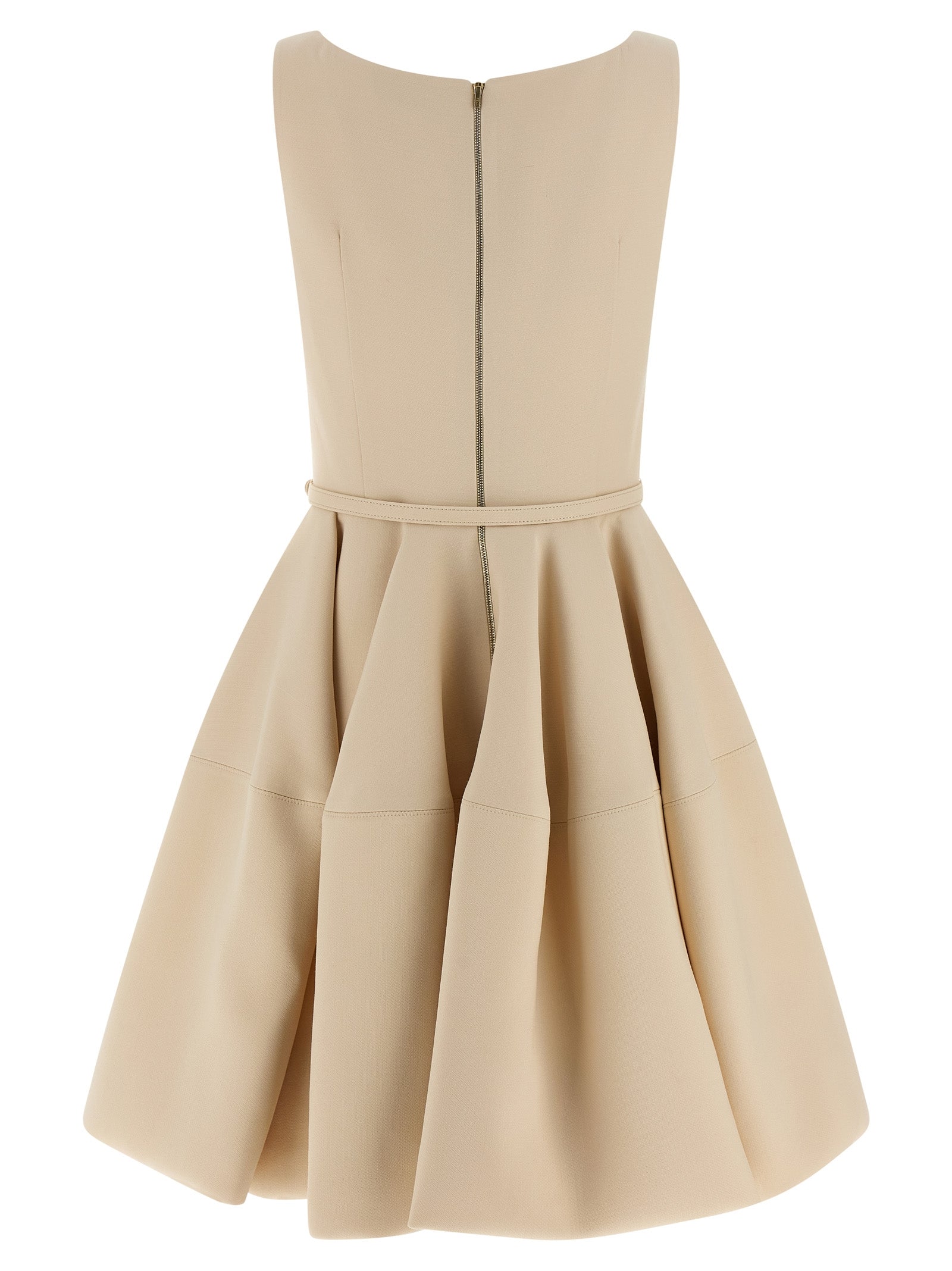 Multicolor Wool Short Dress