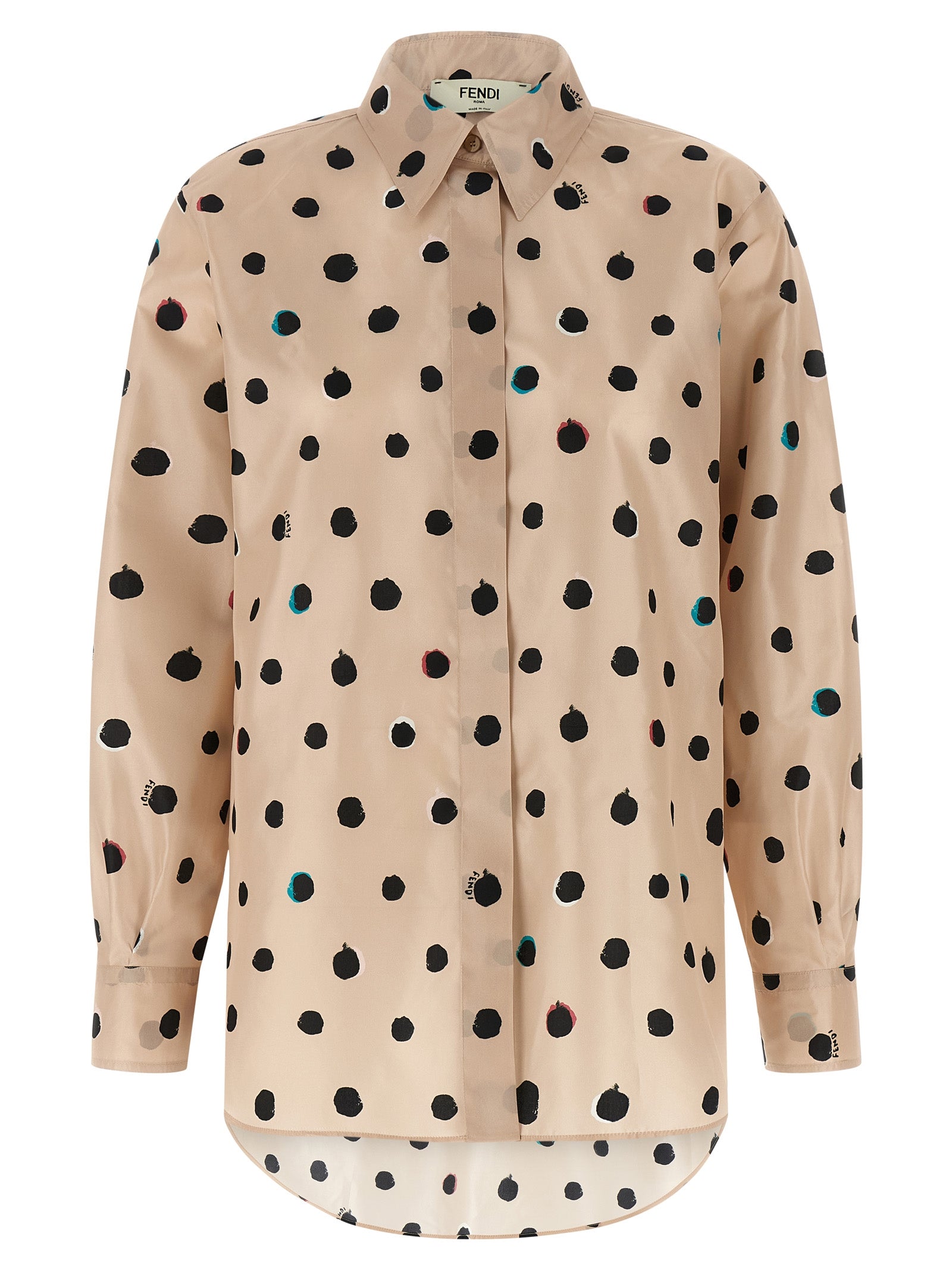 Multicolor Silk Blouse