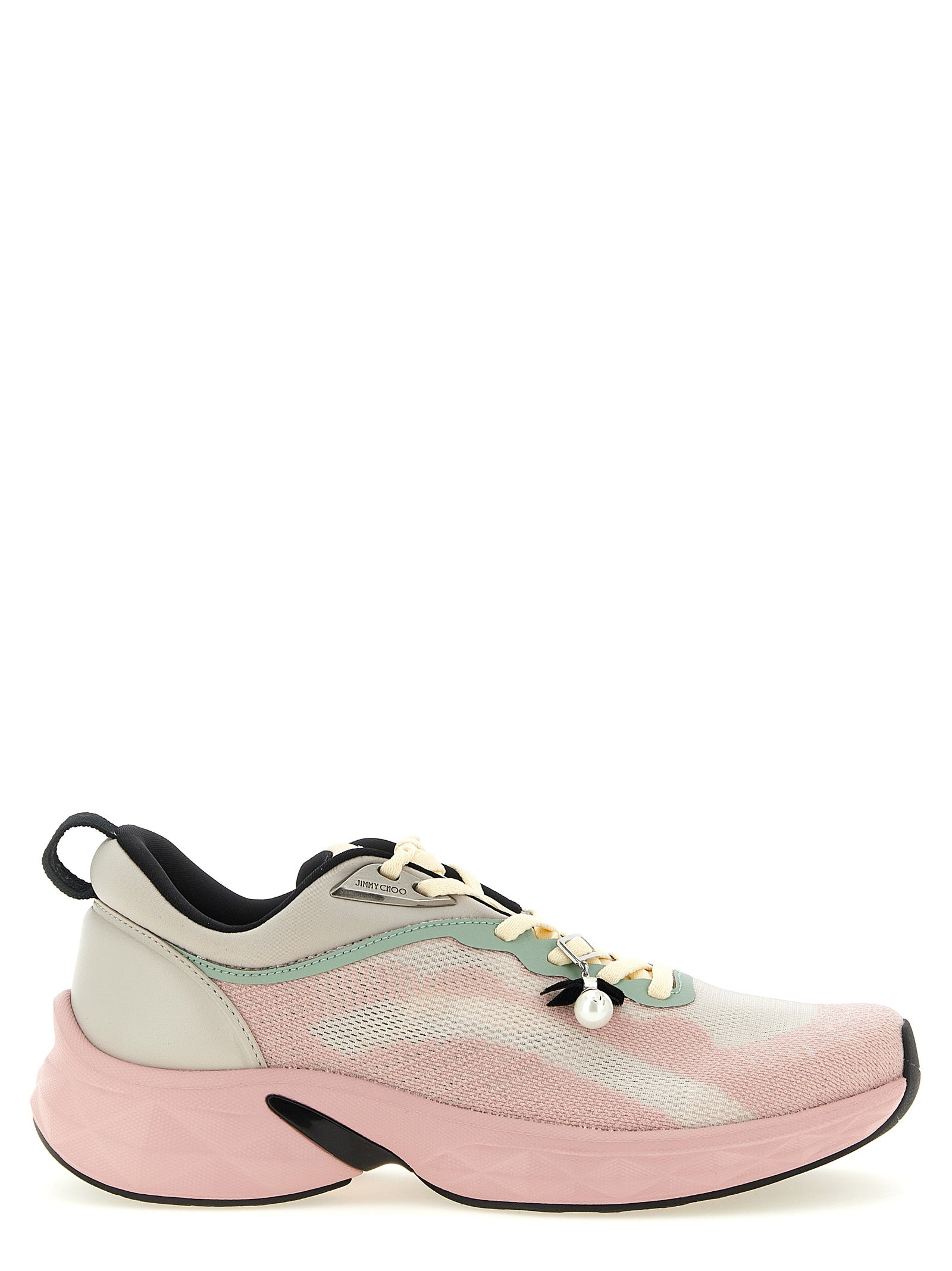 Multicolor Tencel Athletic Sneakers