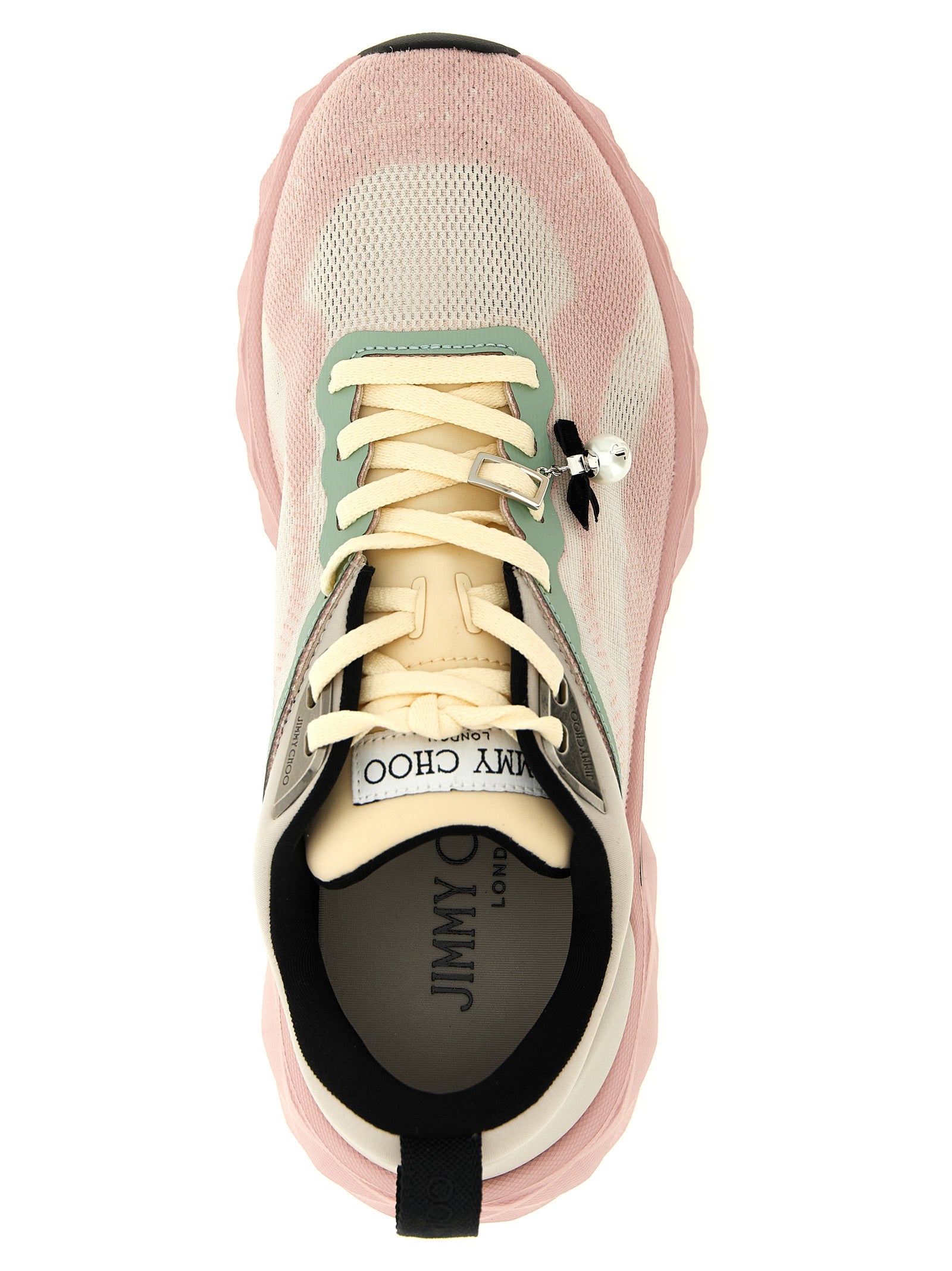 Multicolor Tencel Athletic Sneakers