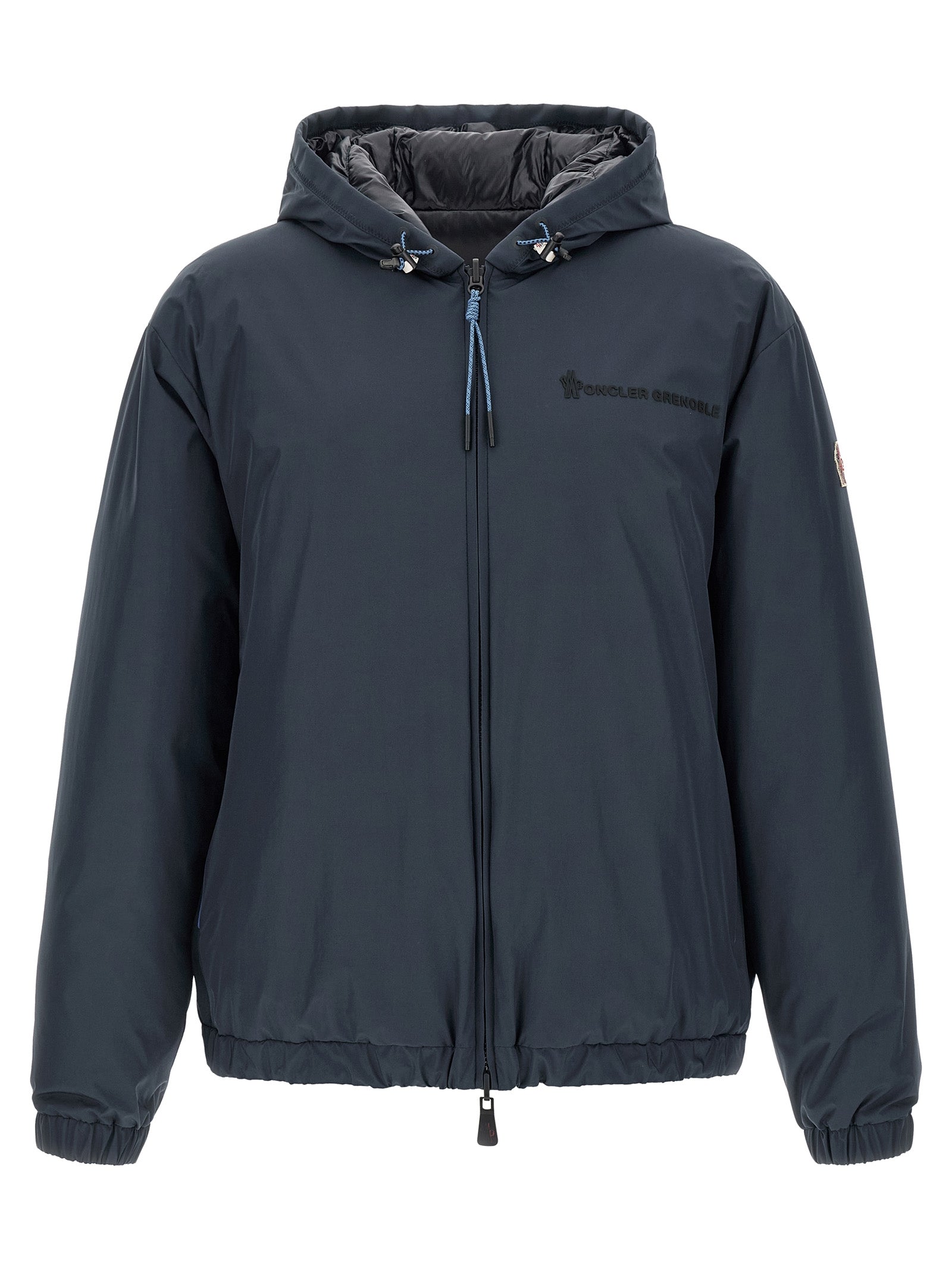 Blue Polyamide Shell Jacket