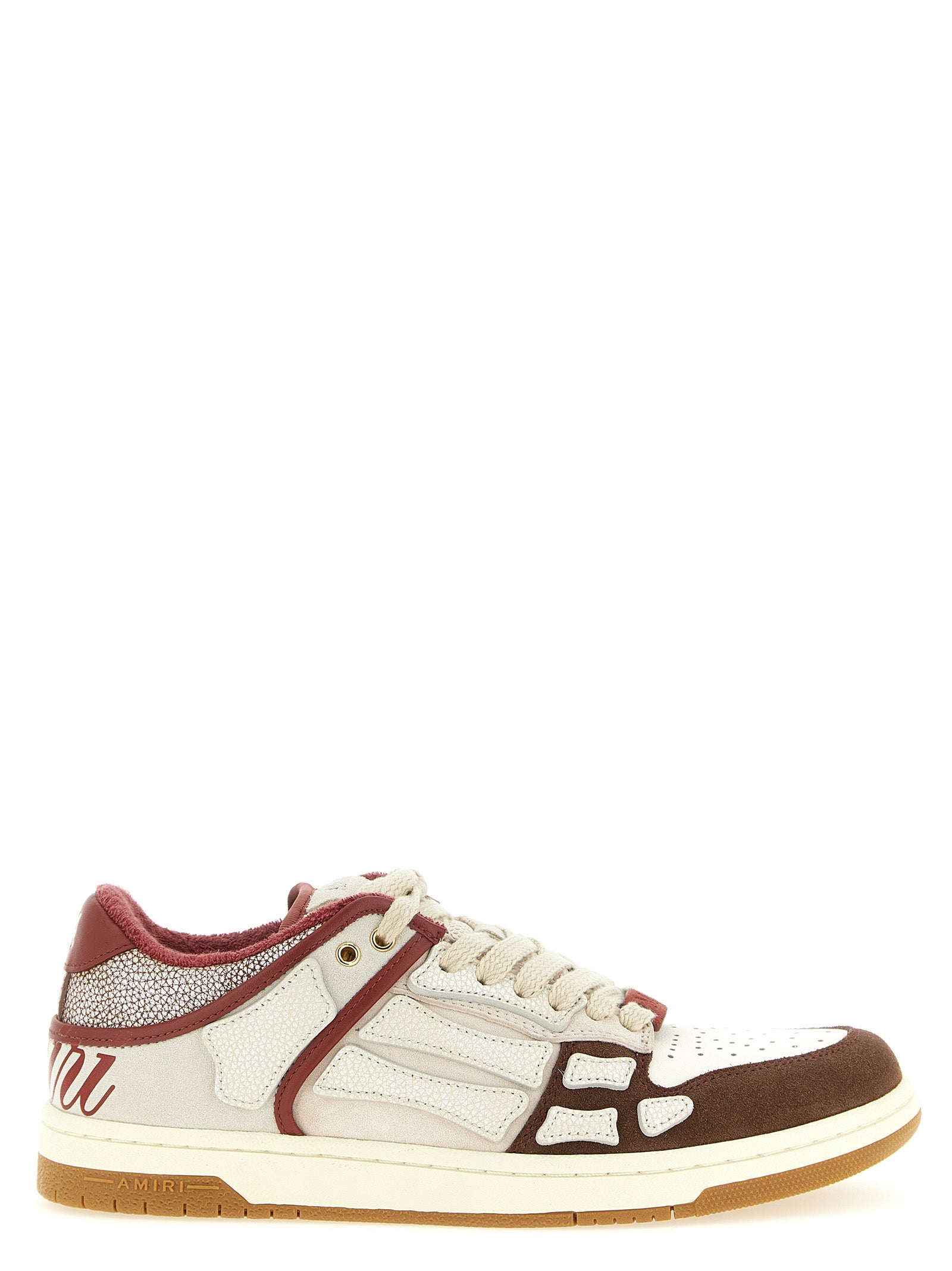 Multicolor Bovine Leather Low Top Sneakers