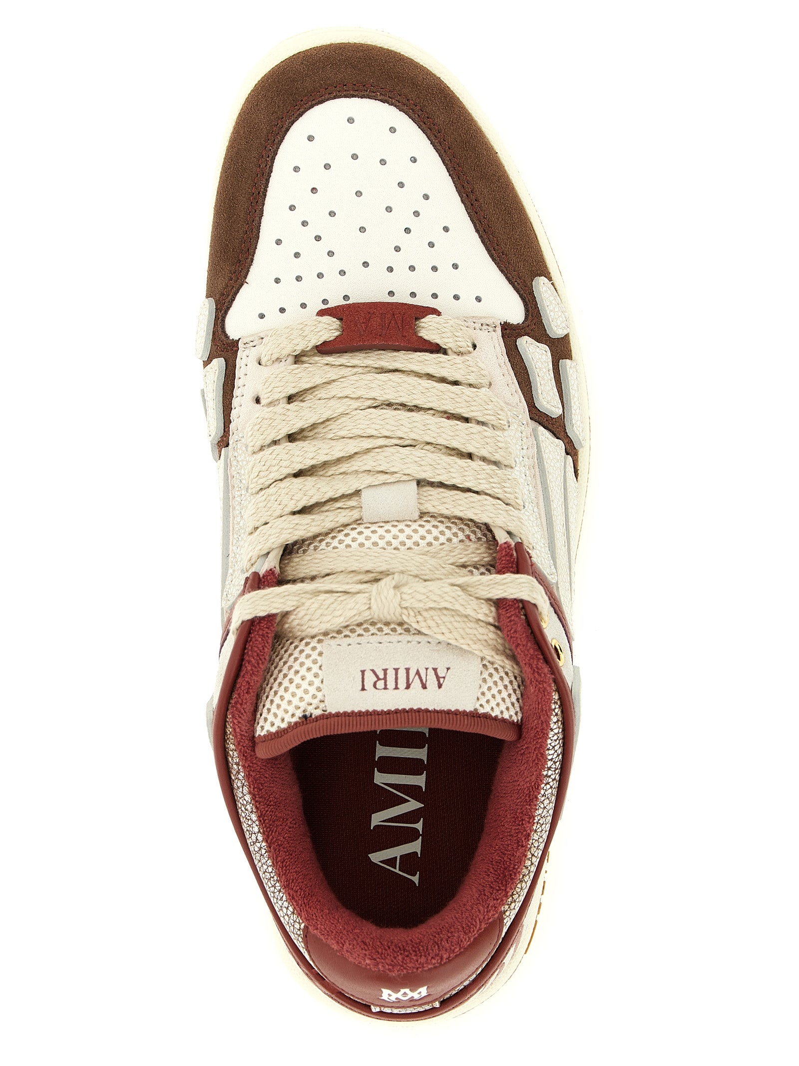 Multicolor Bovine Leather Low Top Sneakers
