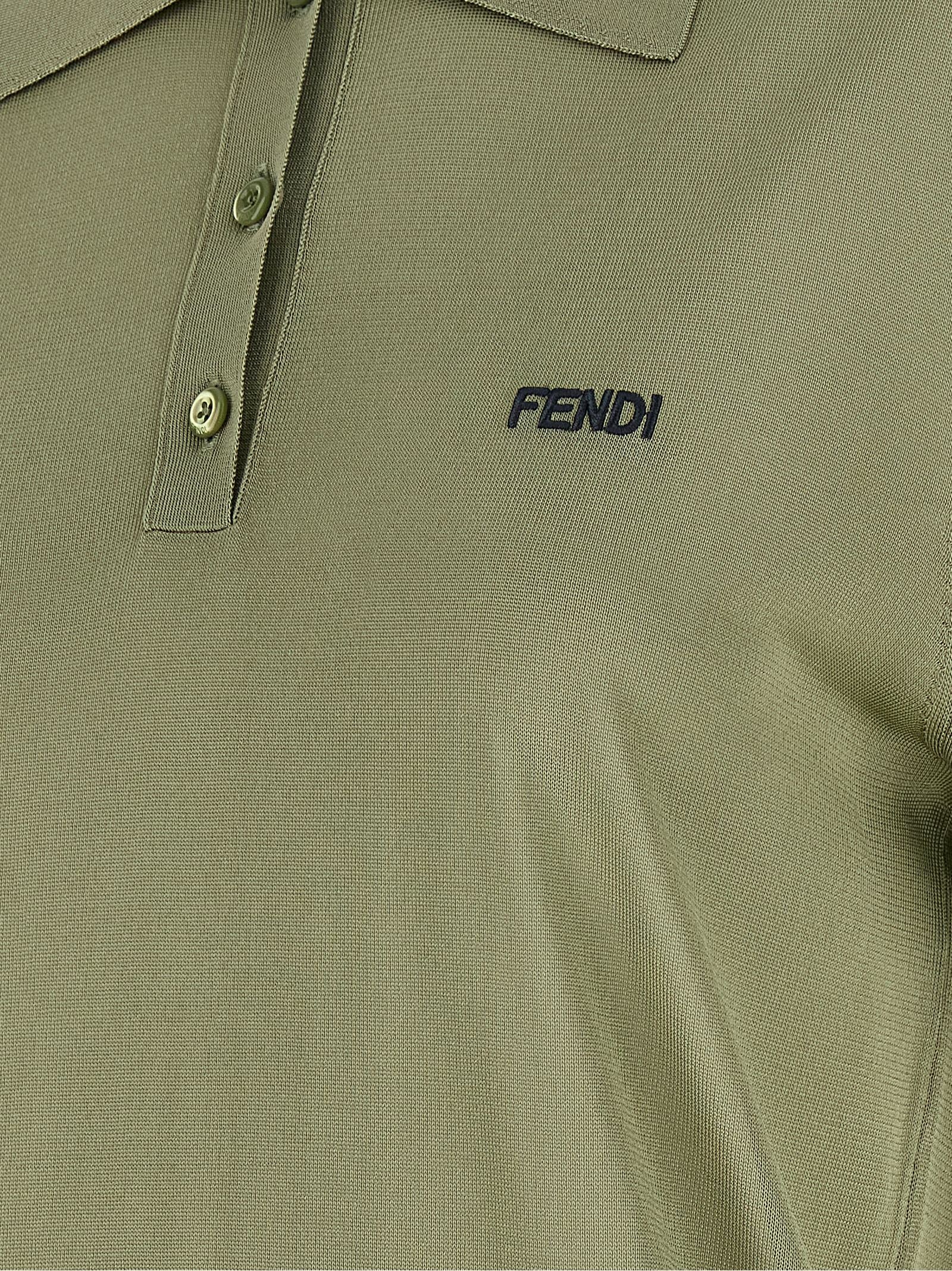 Bicolor Viscose Polo Shirt