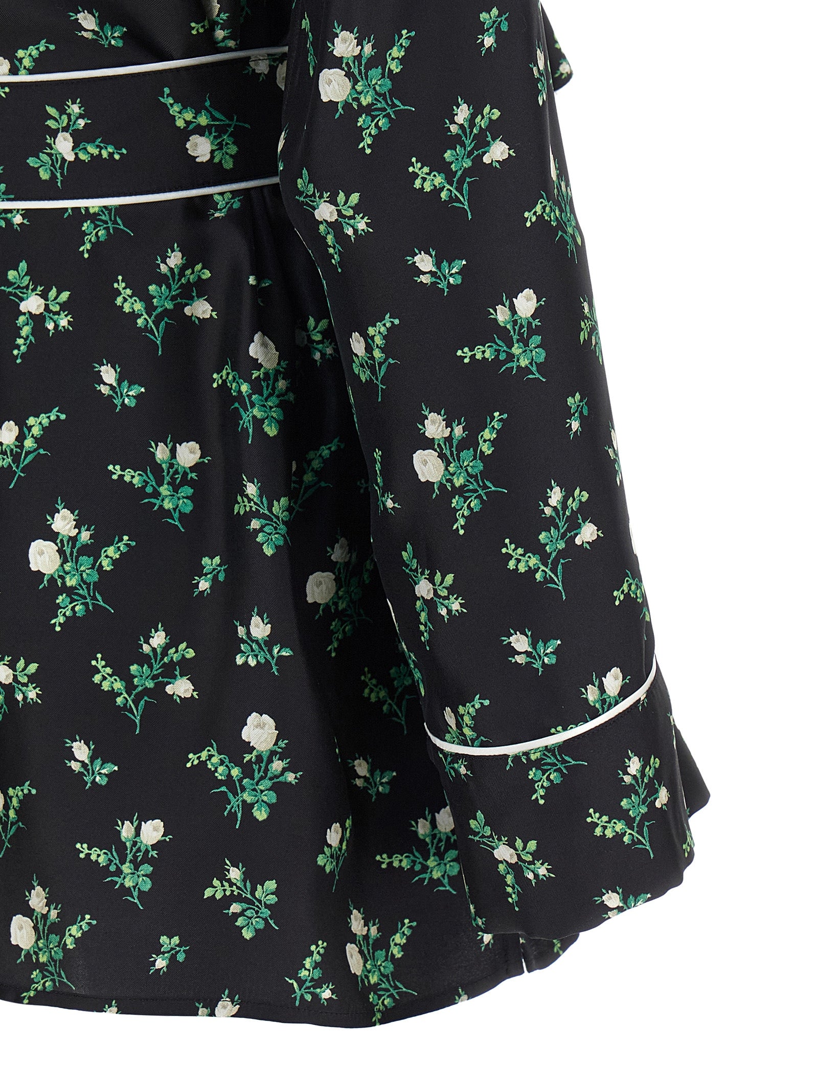 Black Silk Blouse