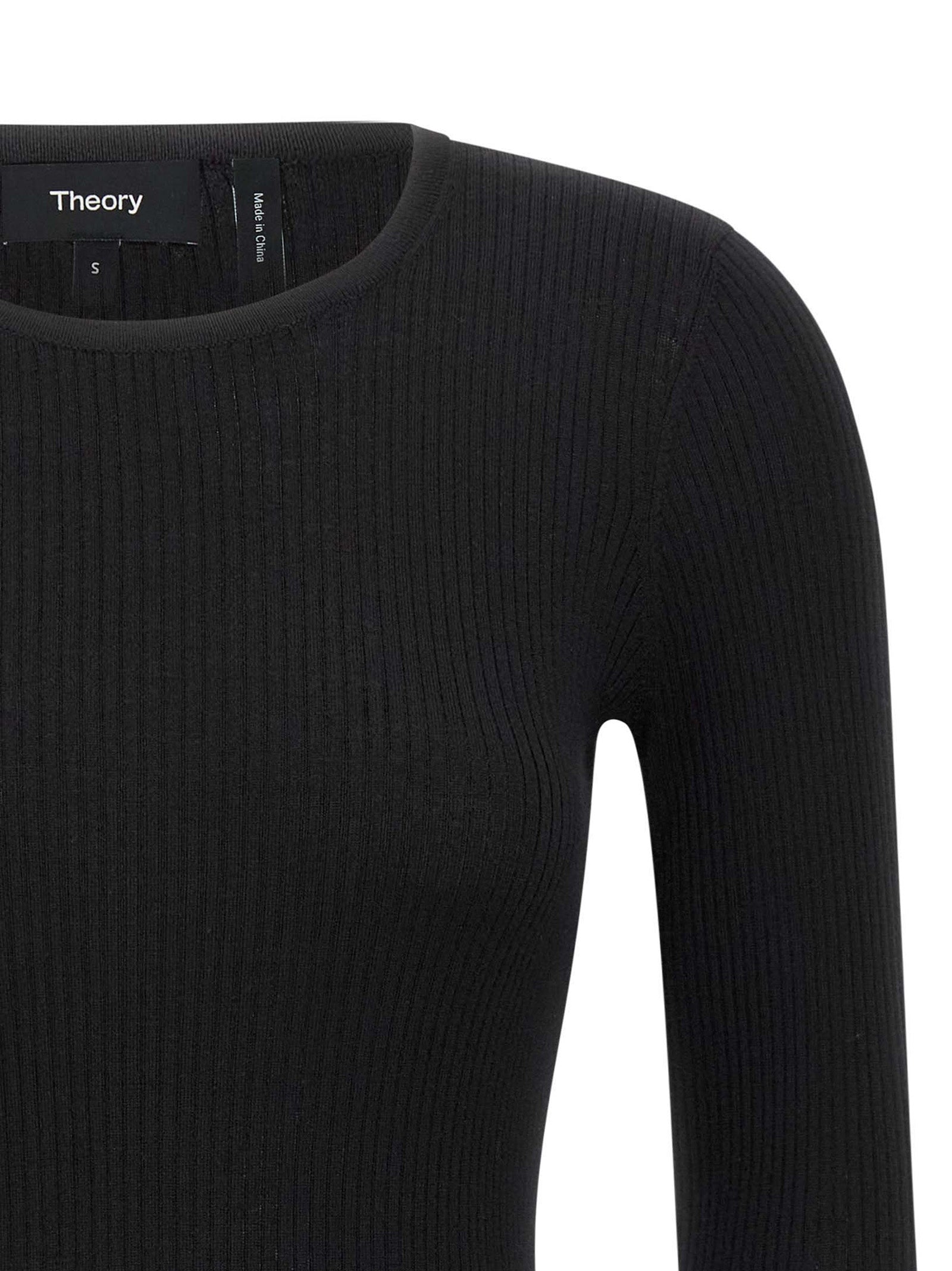 Black Merino Wool Cardigan