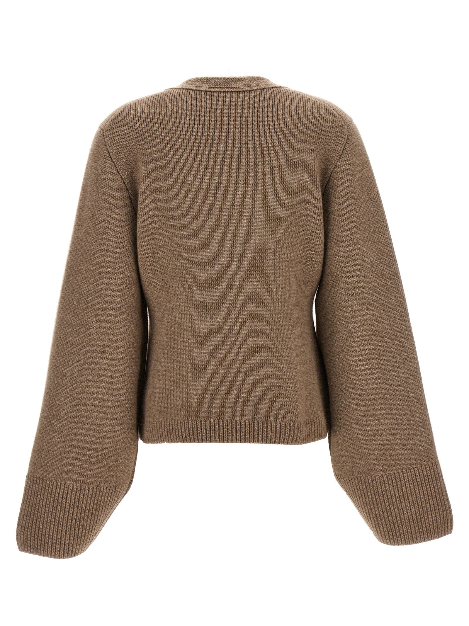 Brown Cashmere Cardigan