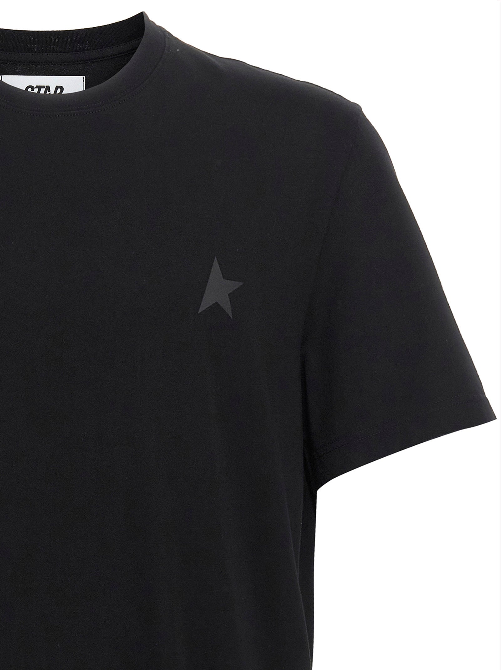 Black Cotton T-Shirt