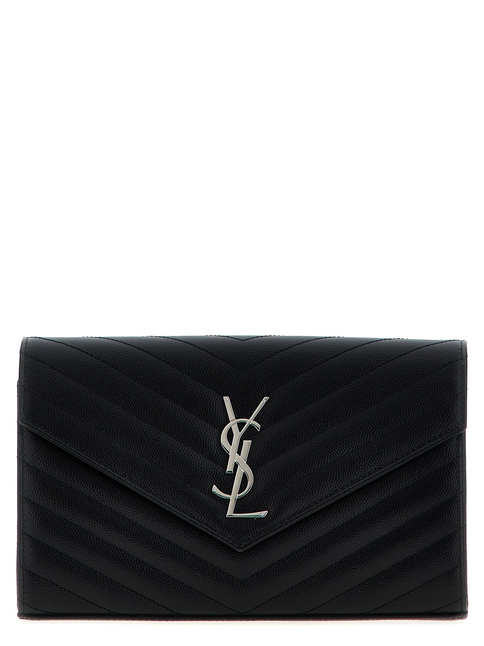 Black Calfskin Clutch Bag