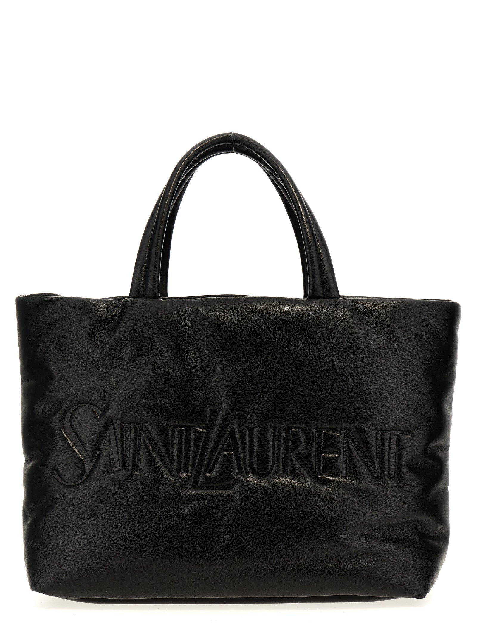 Black Lamb Leather Tote Bag