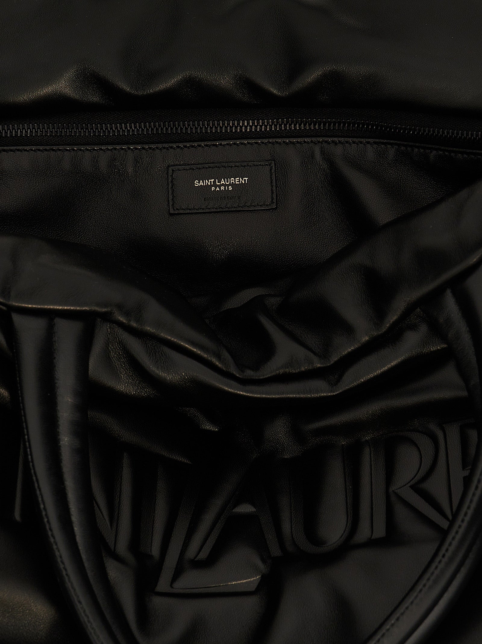 Black Lamb Leather Tote Bag