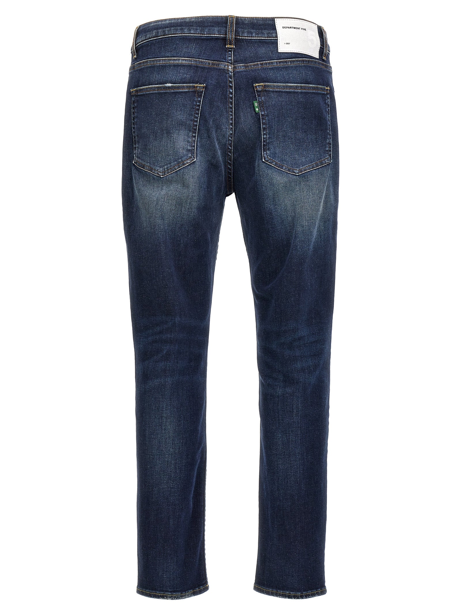 Blue Cotton Jeans Denim