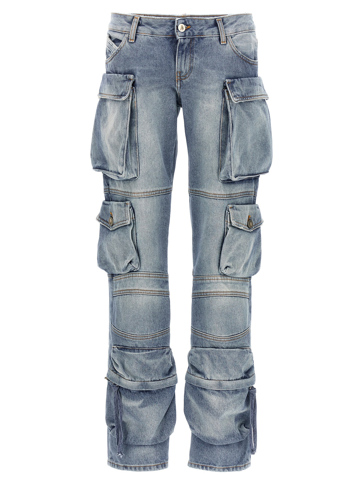 Blue Cotton Jeans Denim