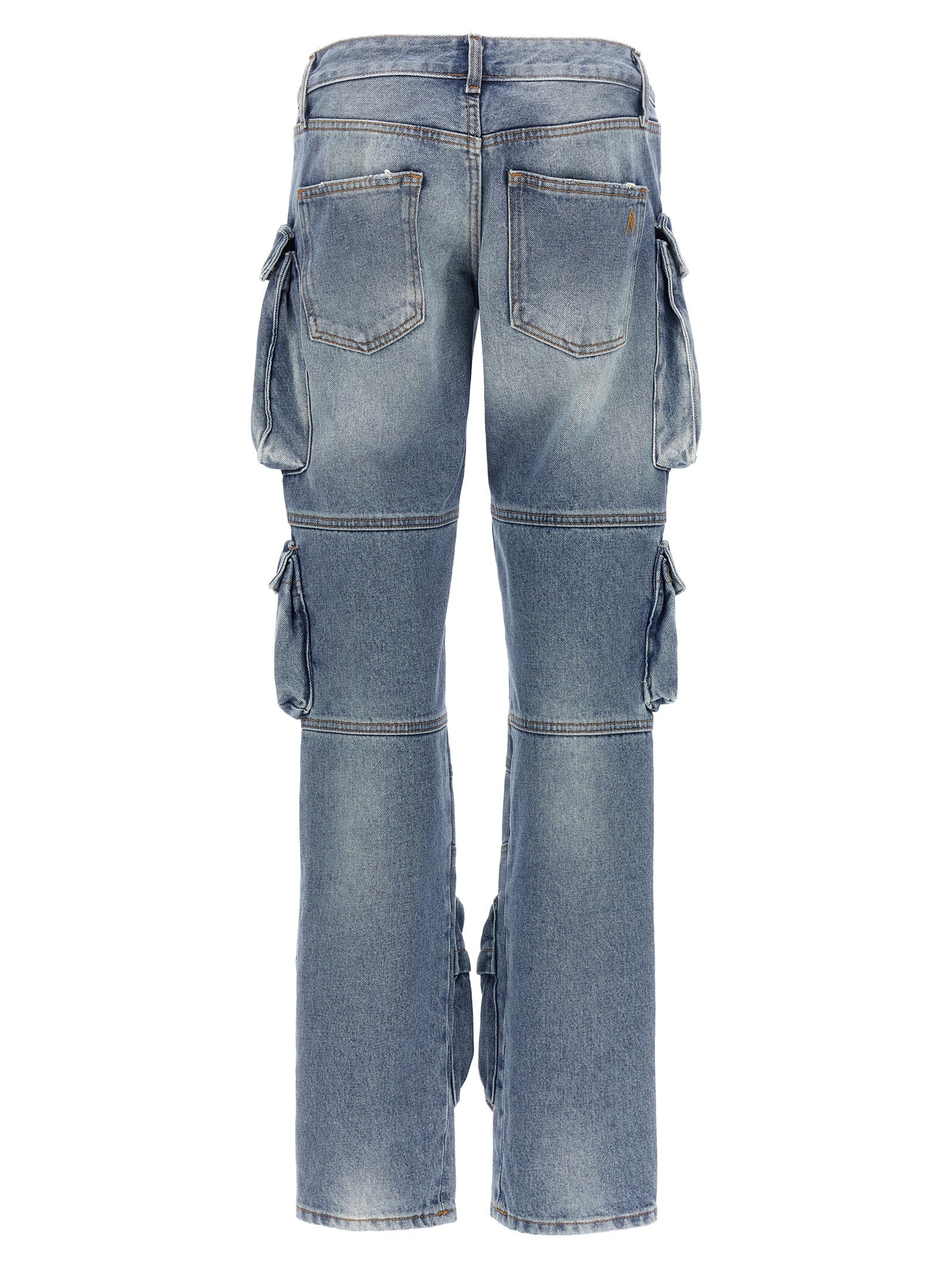 Blue Cotton Jeans Denim