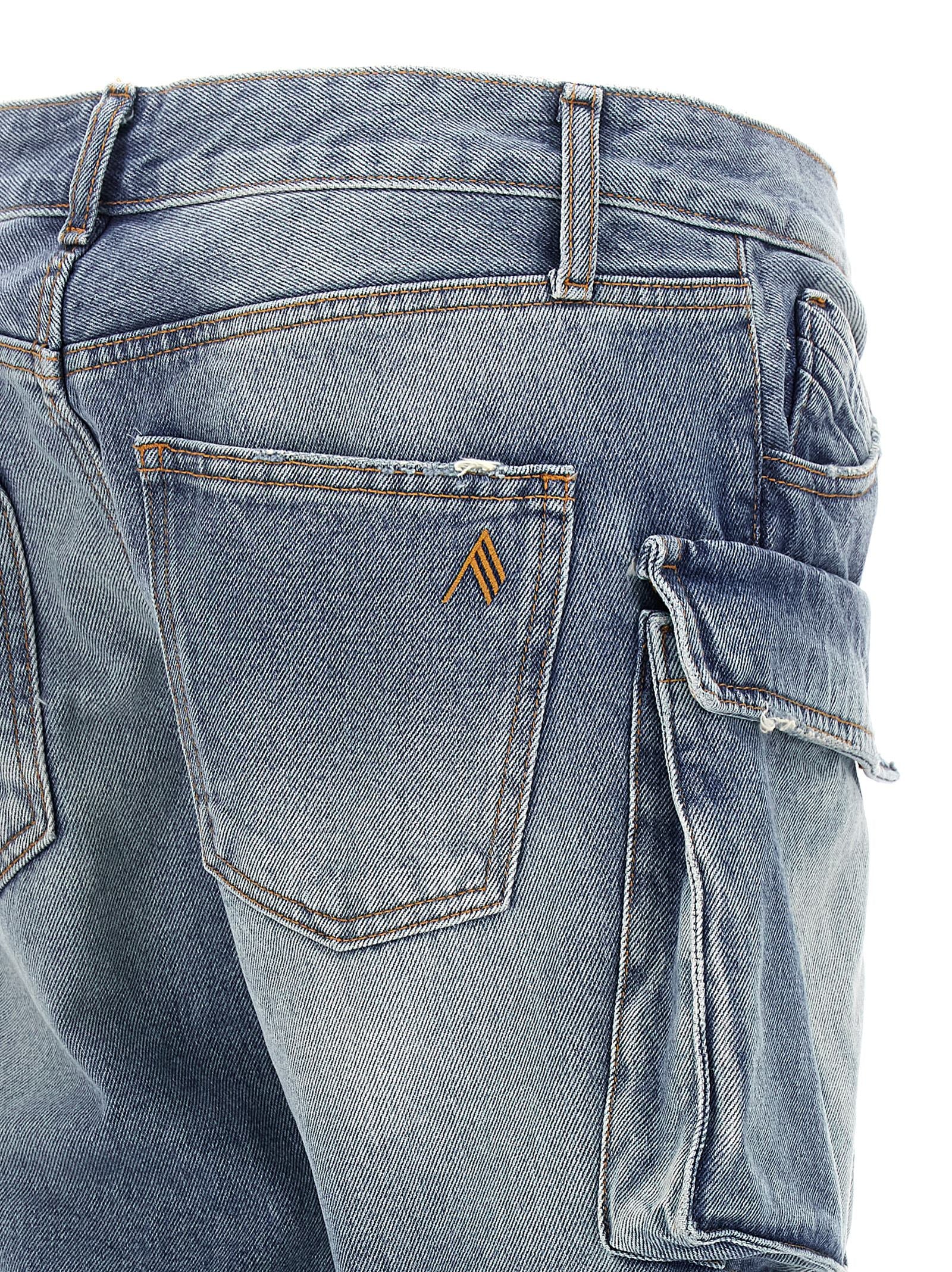 Blue Cotton Jeans Denim
