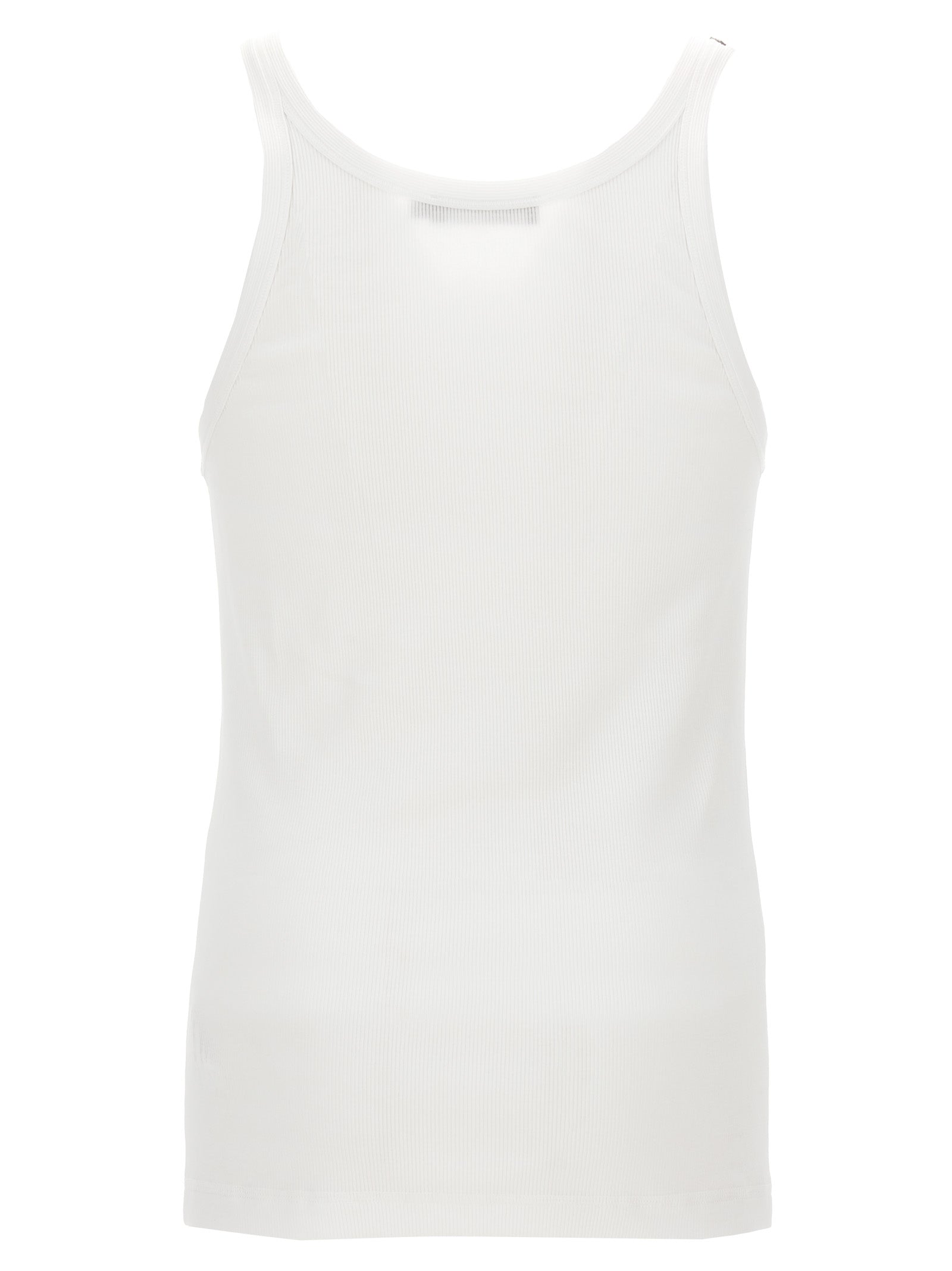 White Cotton Tank Tops