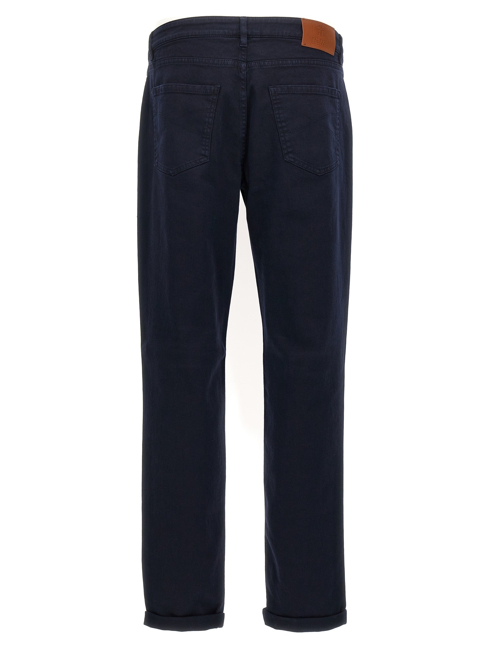 Blue Cotton Jeans Denim