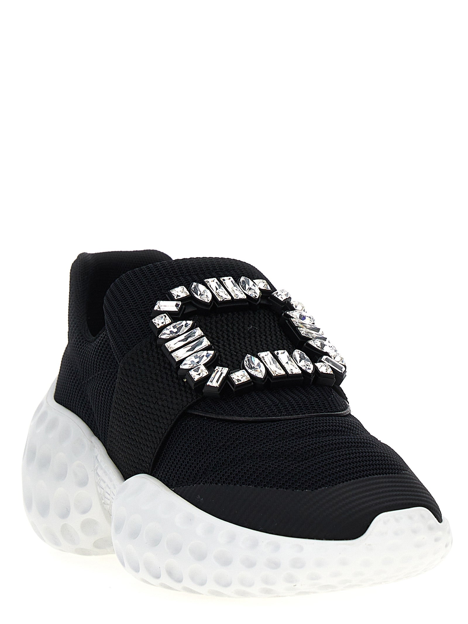 Bicolor Polyethylene Athletic Sneakers