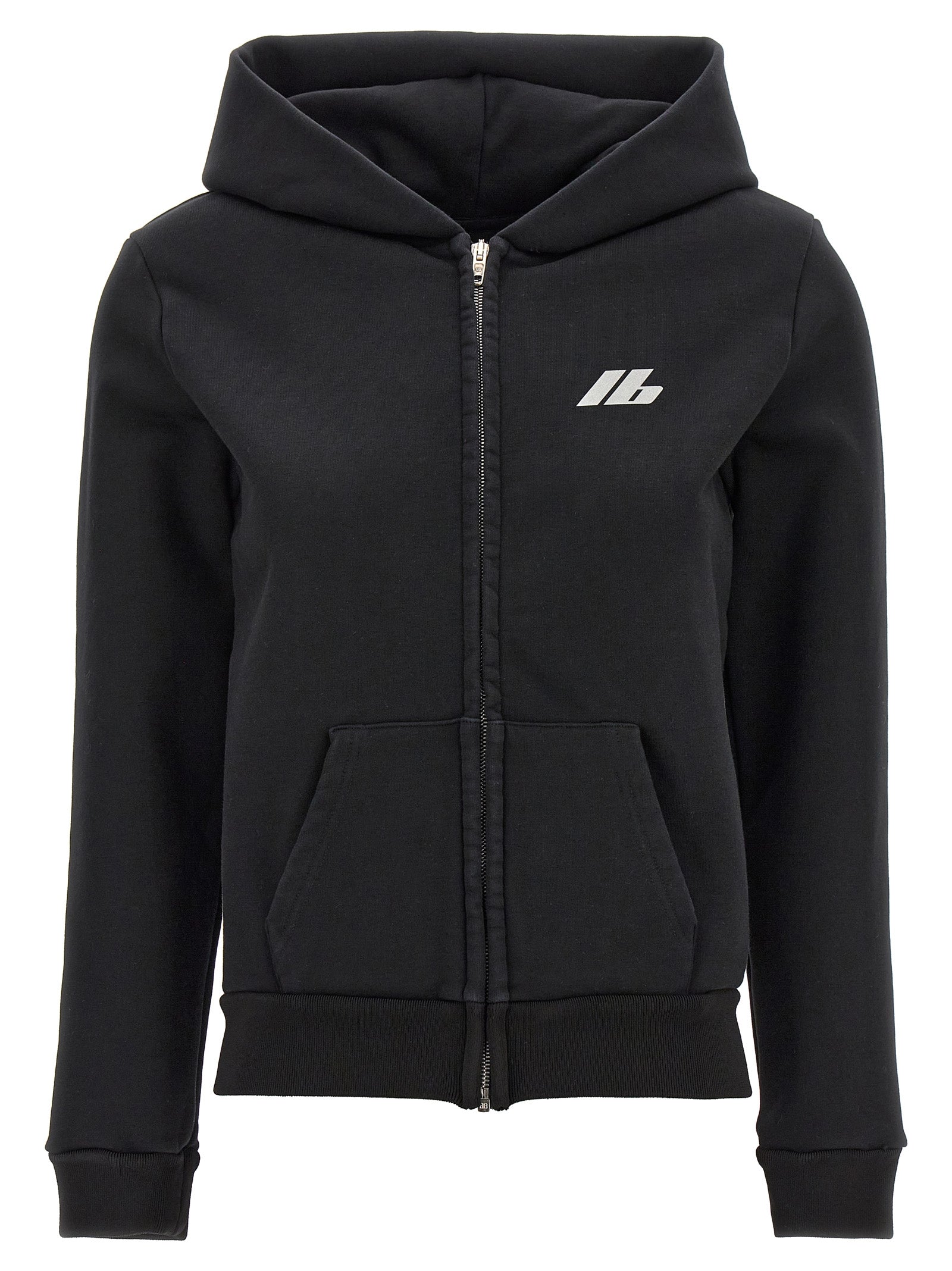 Black Cotton Sweatshirt