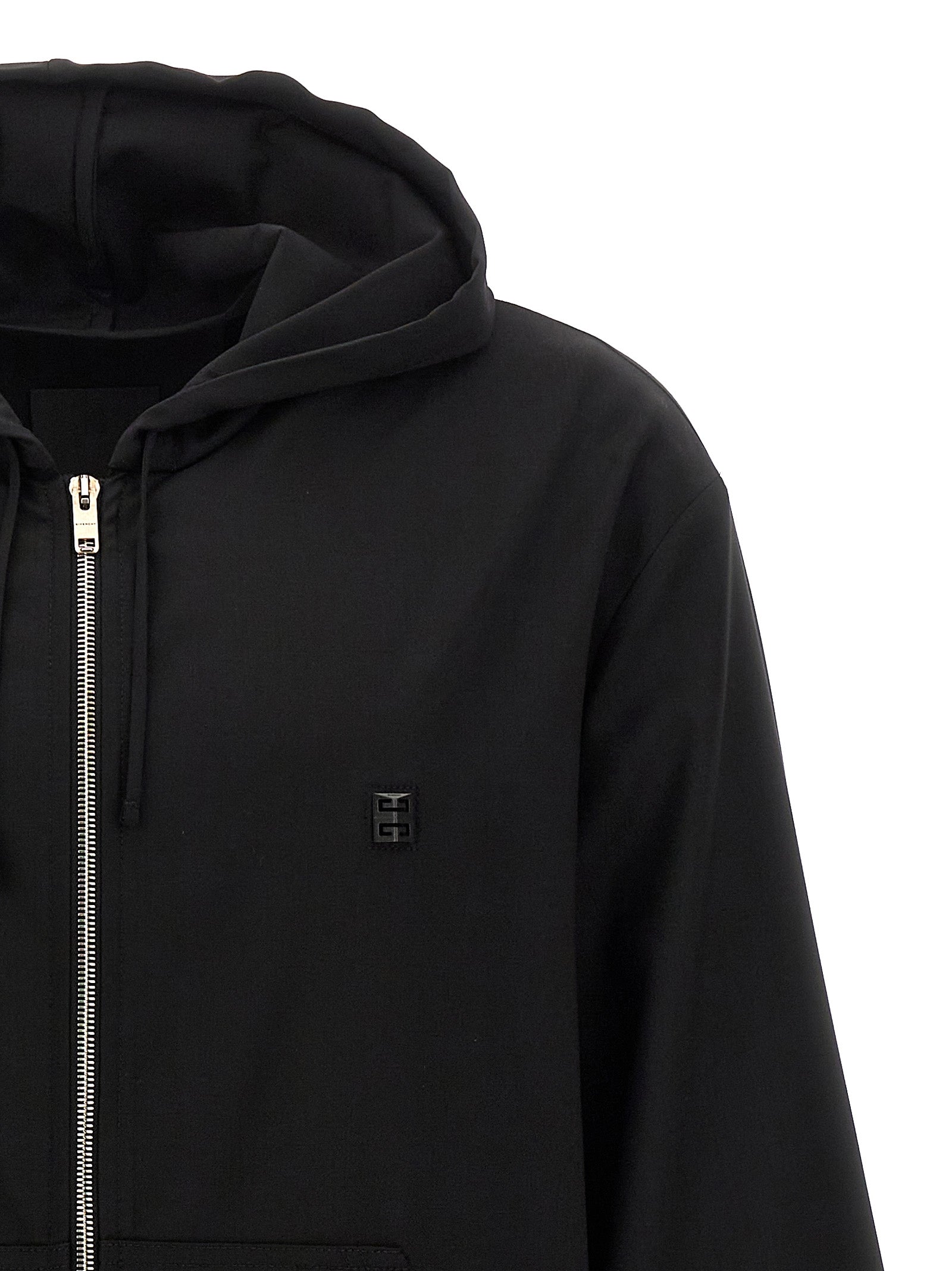 Black Virgin Wool Sweatshirt