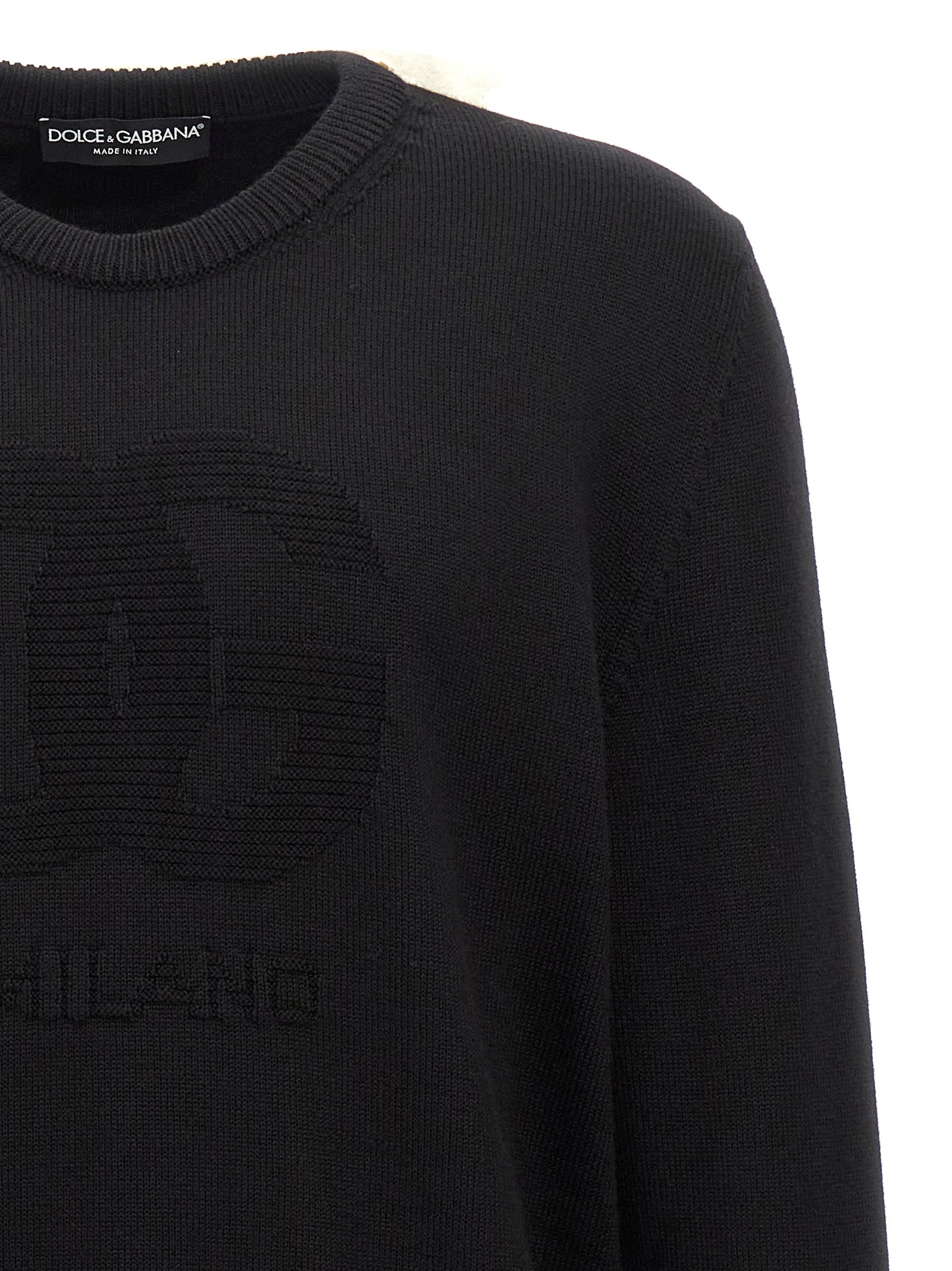 Black Virgin Wool Cardigan