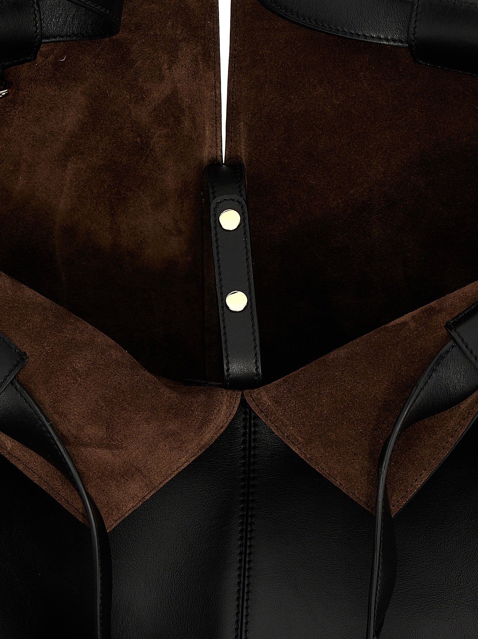 Black Calfskin Tote Bag