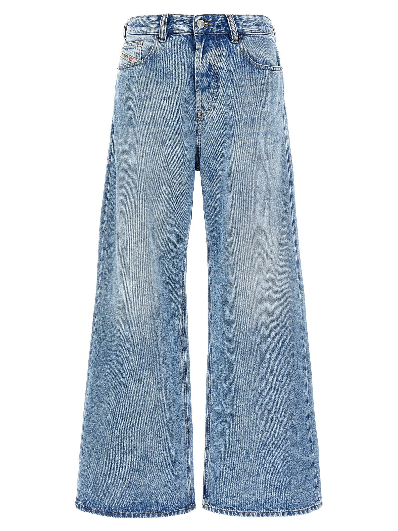 Blue Cotton Jeans Denim