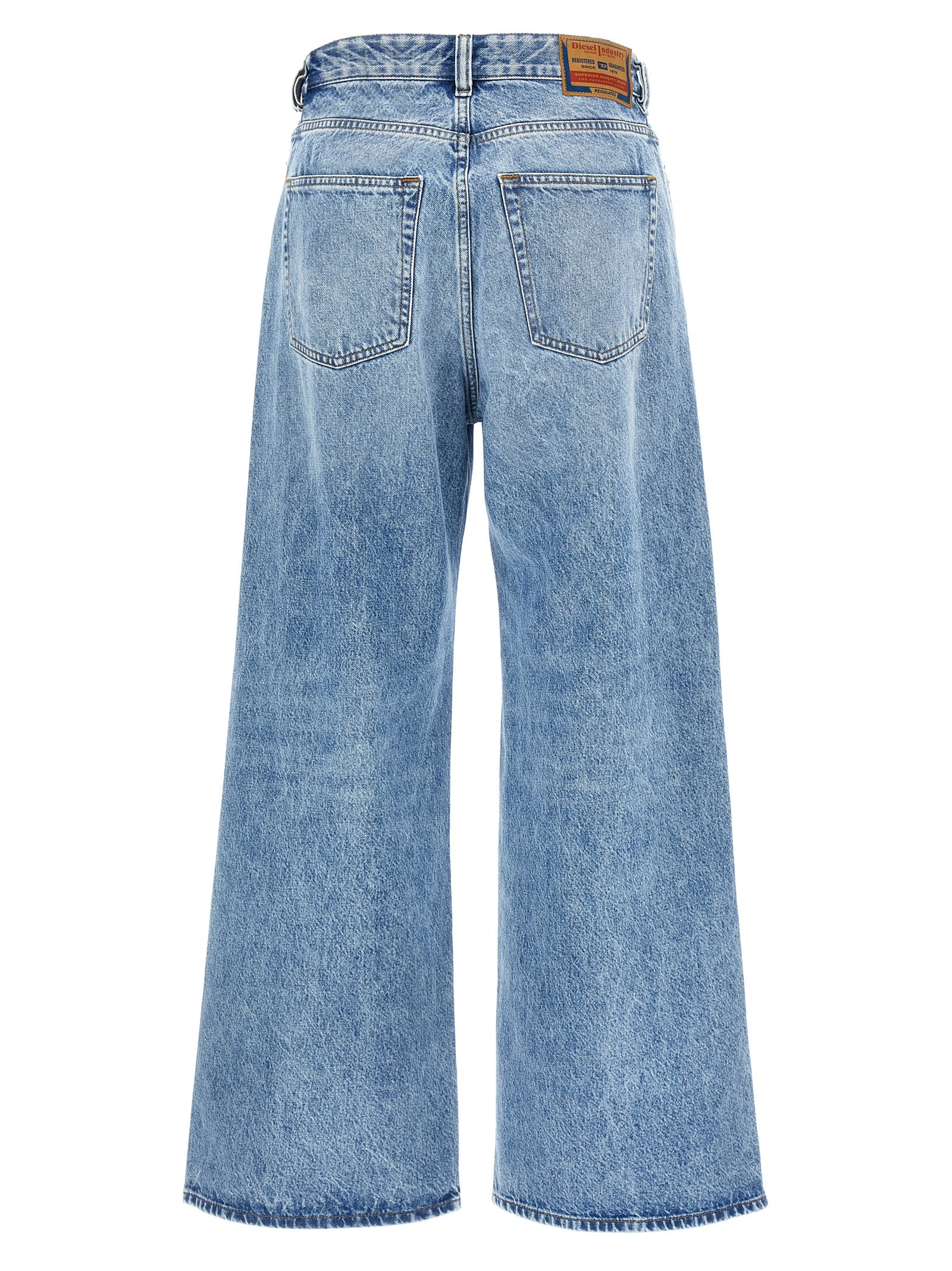 Blue Cotton Jeans Denim