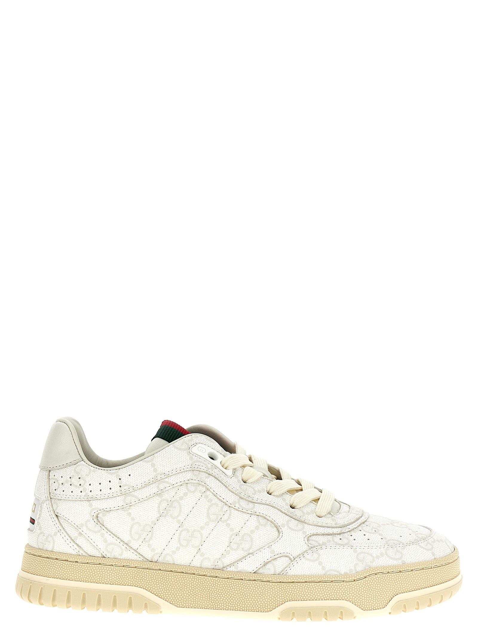 White Polyethylene Sneakers