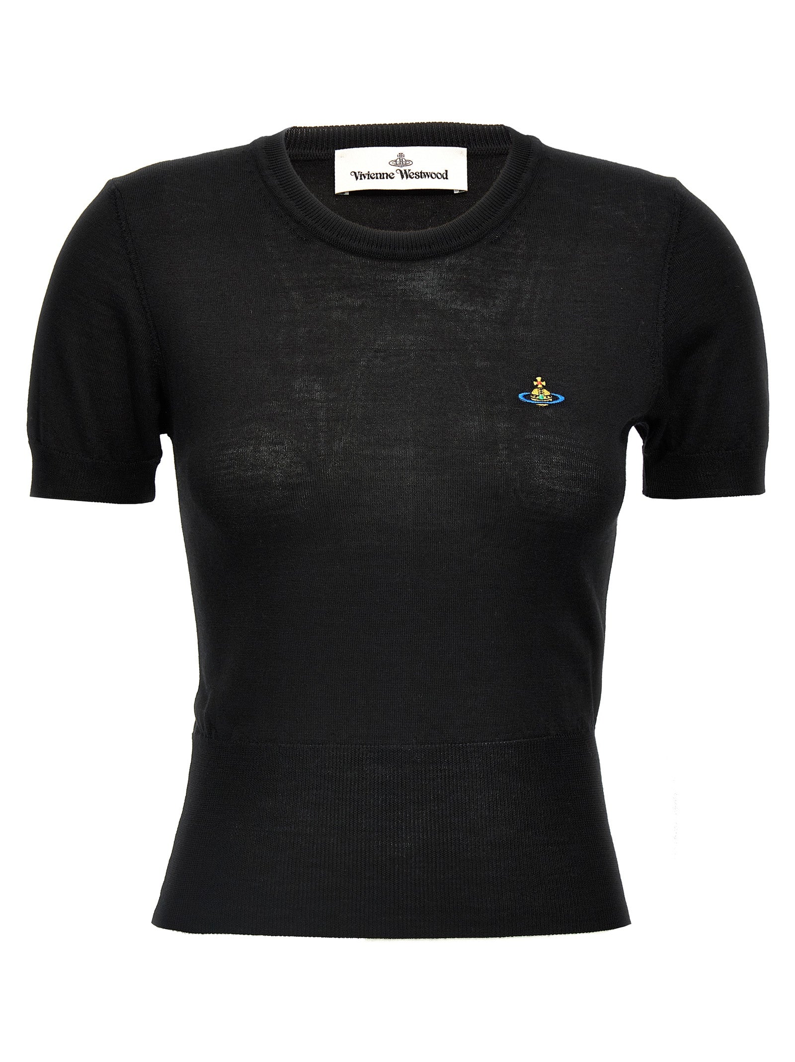 Black Wool T-Shirt