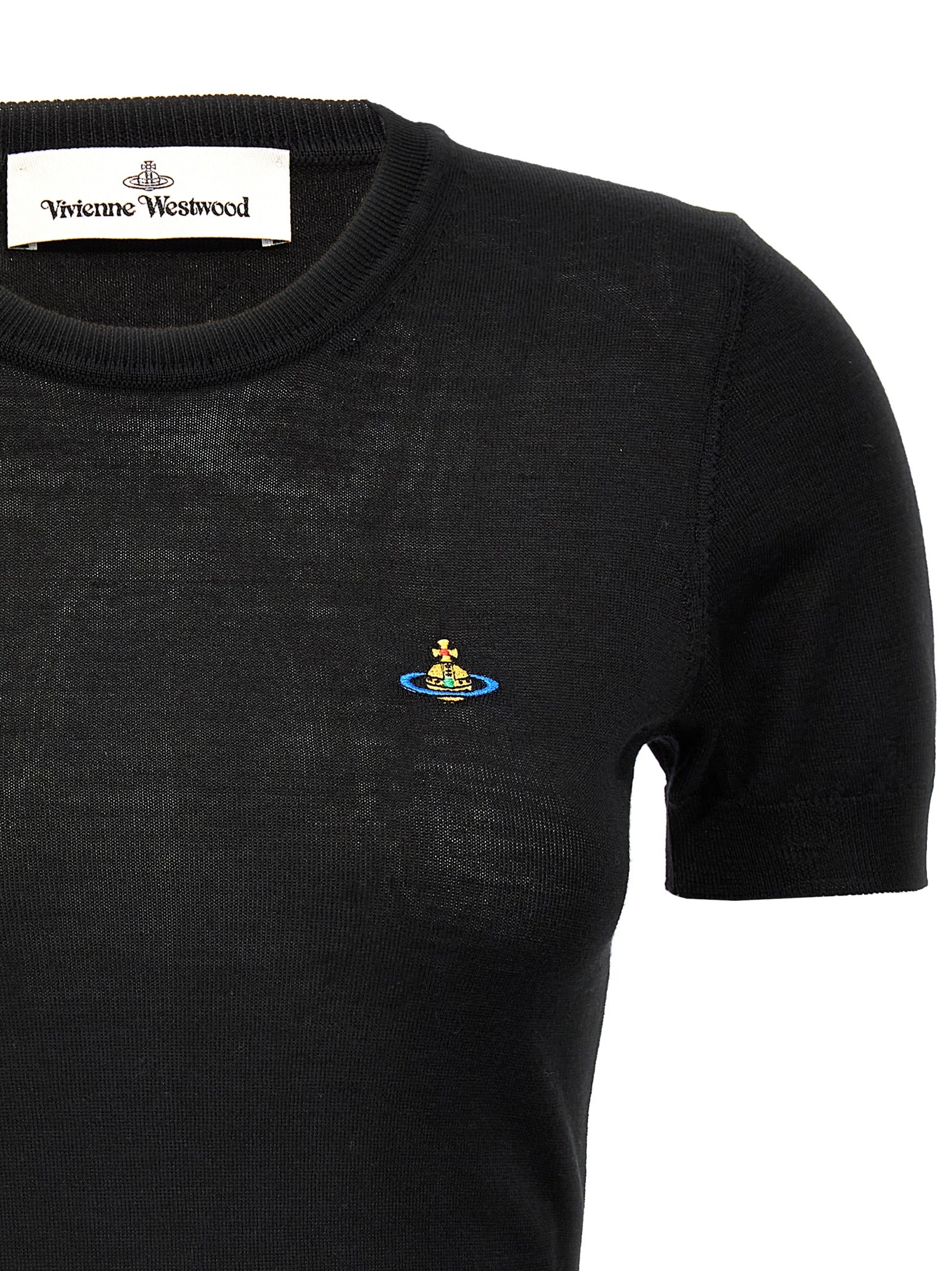 Black Wool T-Shirt