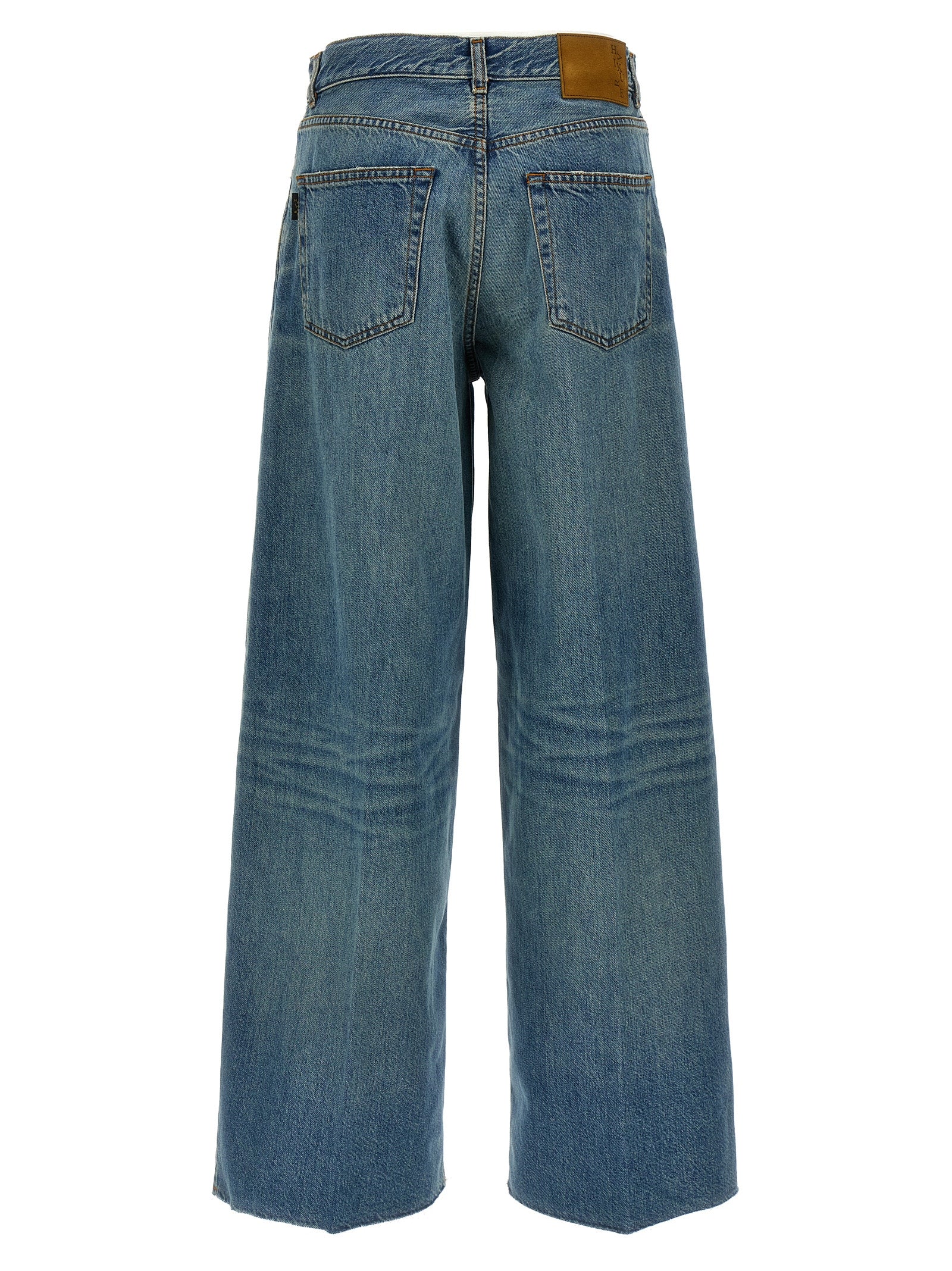 Blue Cotton Jeans Denim