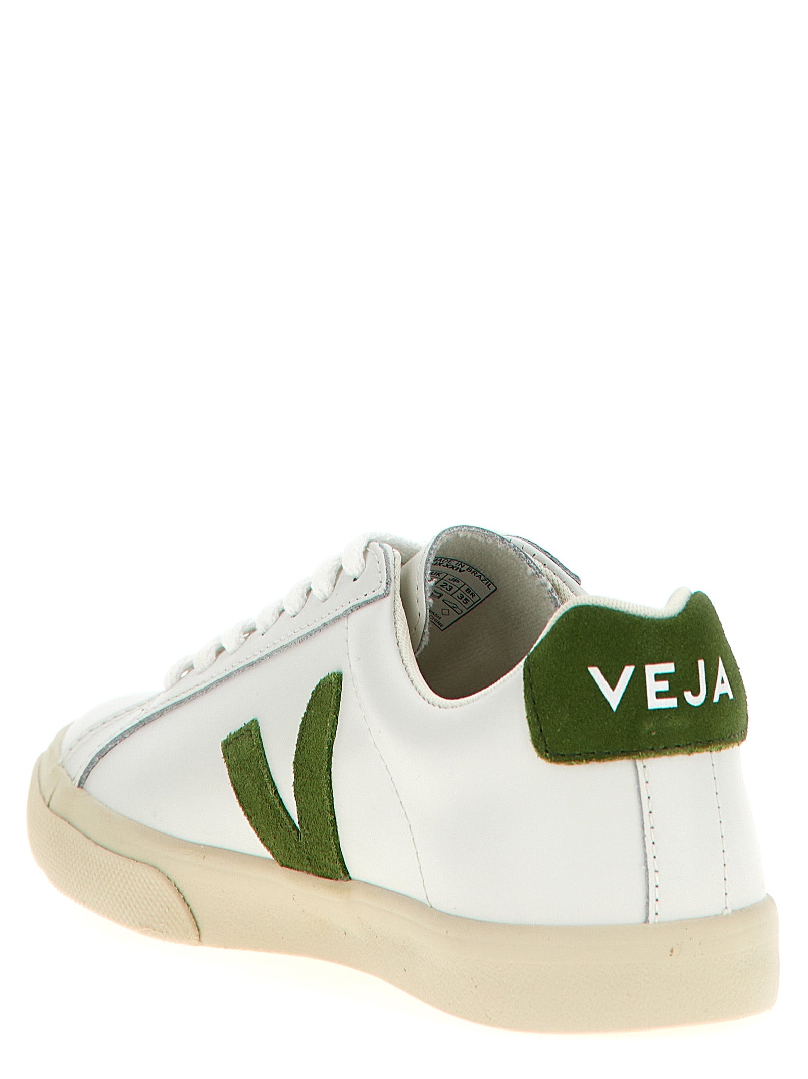 Bicolor Calfskin Low Top Sneakers