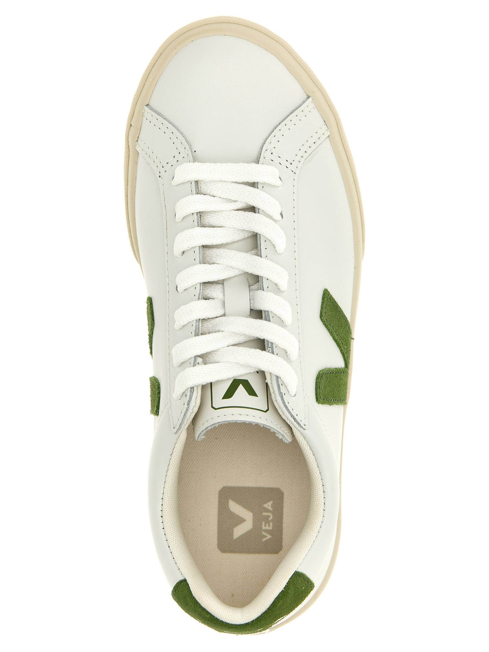 Bicolor Calfskin Low Top Sneakers