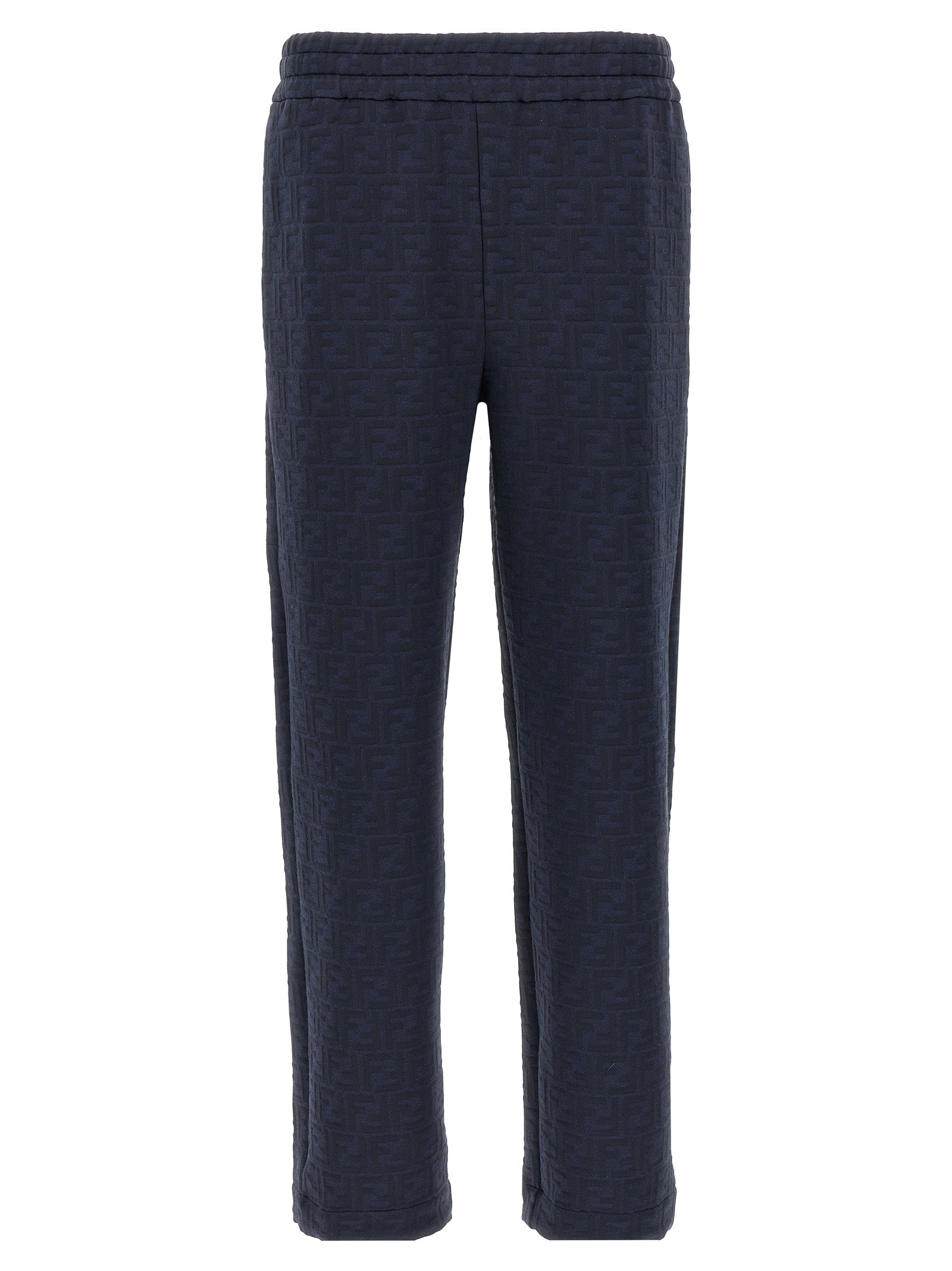 Blue Polyester Joggers (Workout Pants)