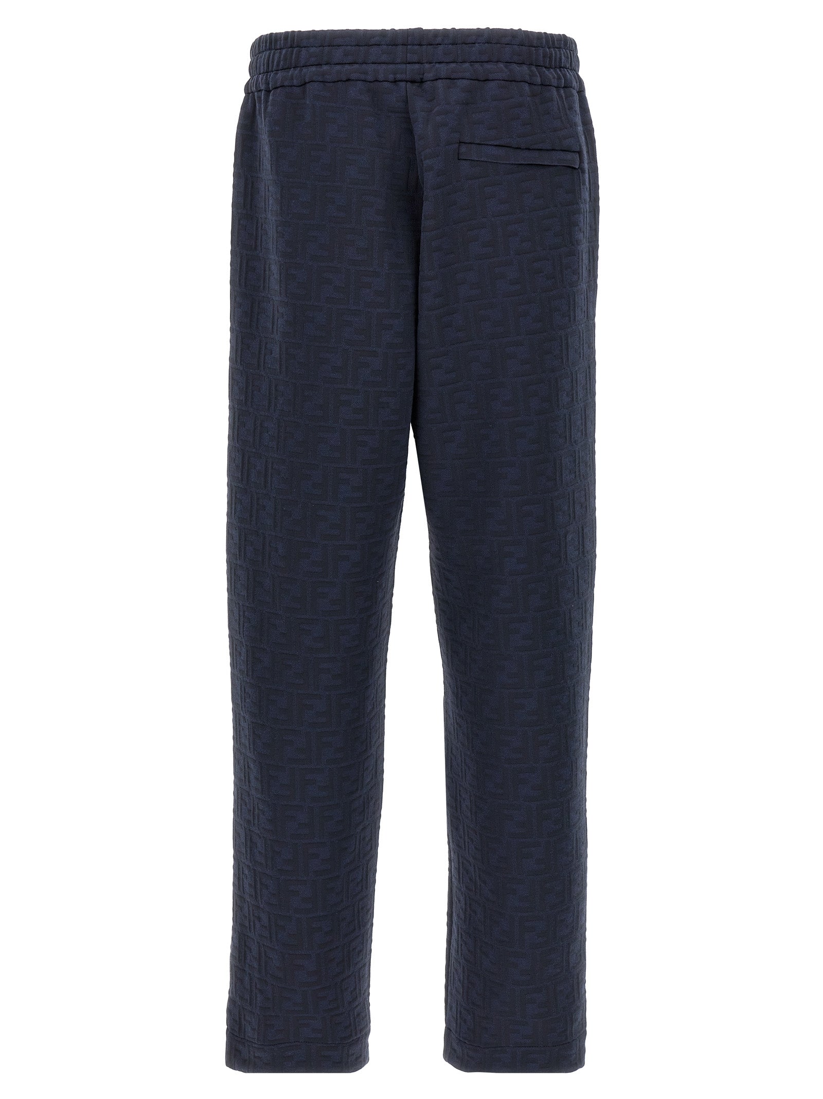 Blue Polyester Joggers (Workout Pants)