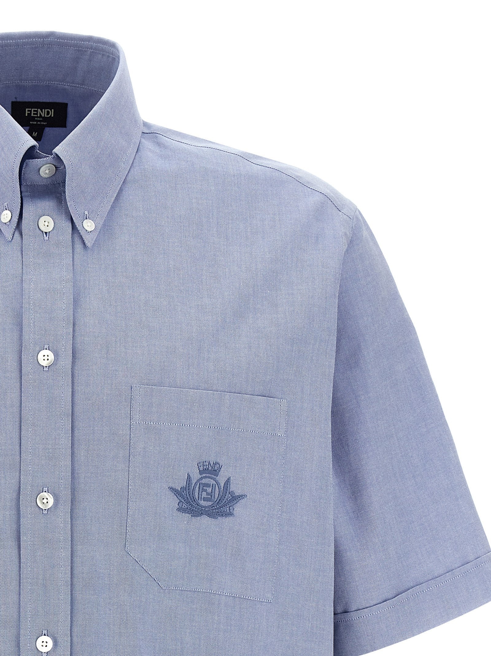 Blue Cotton Blouse