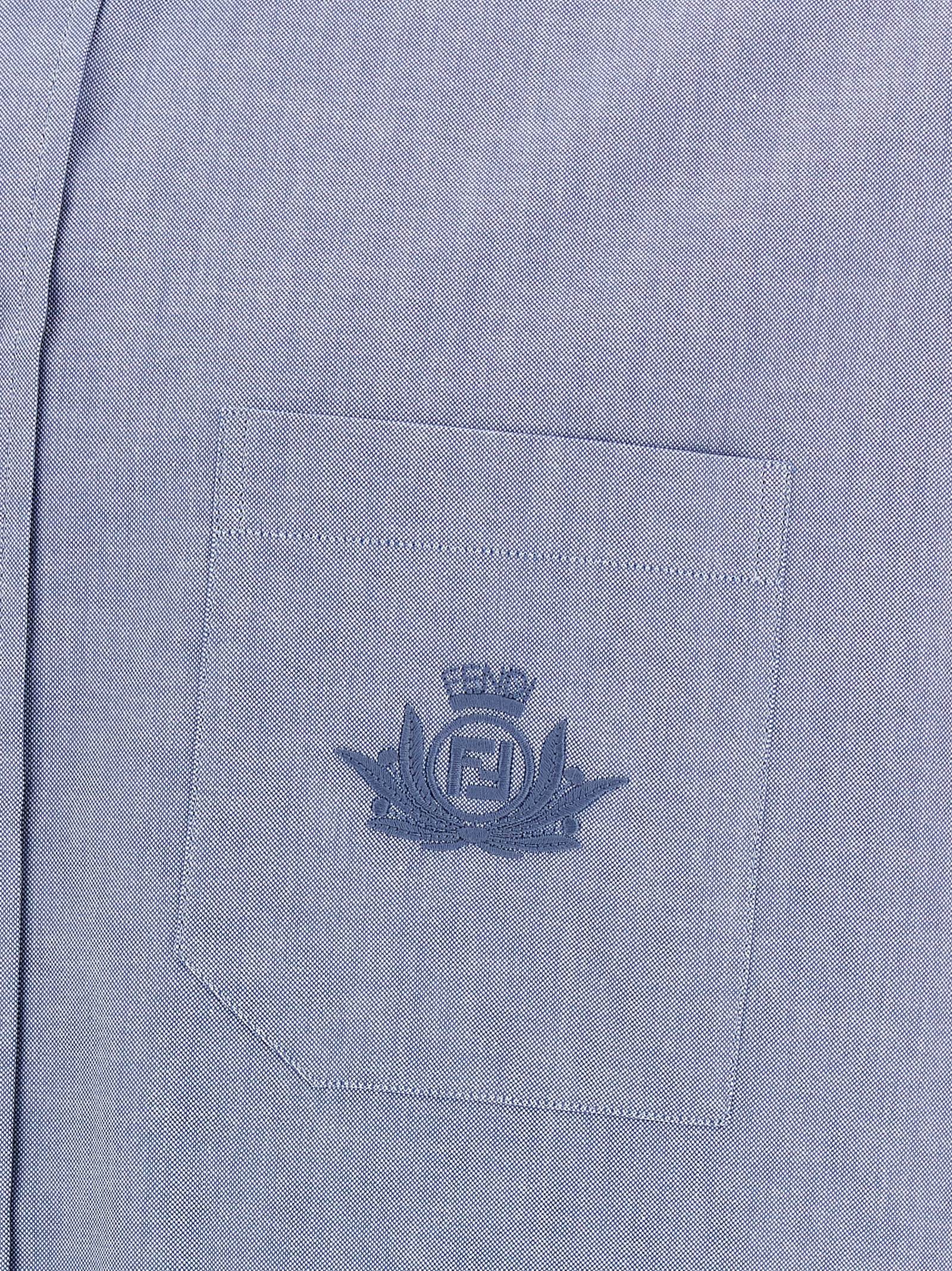 Blue Cotton Blouse