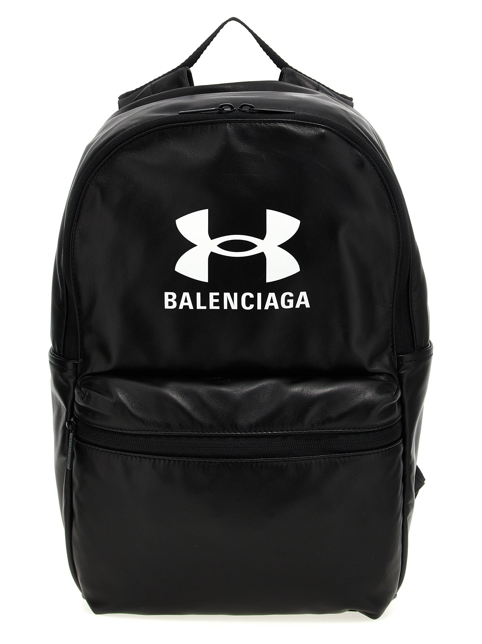 Bicolor Lamb Leather Backpack